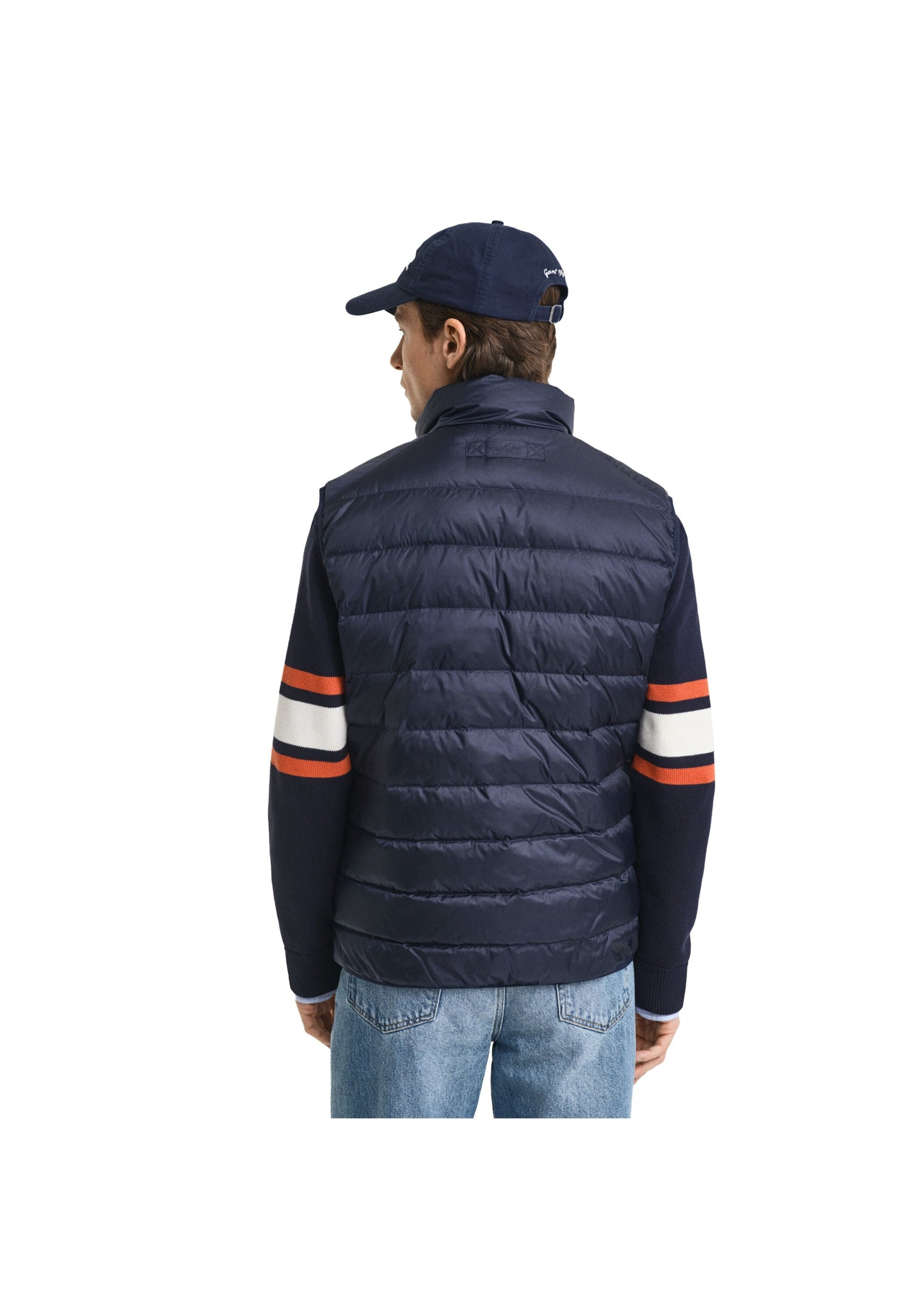 Gant 7006527 Gilet Evening Blue M 3