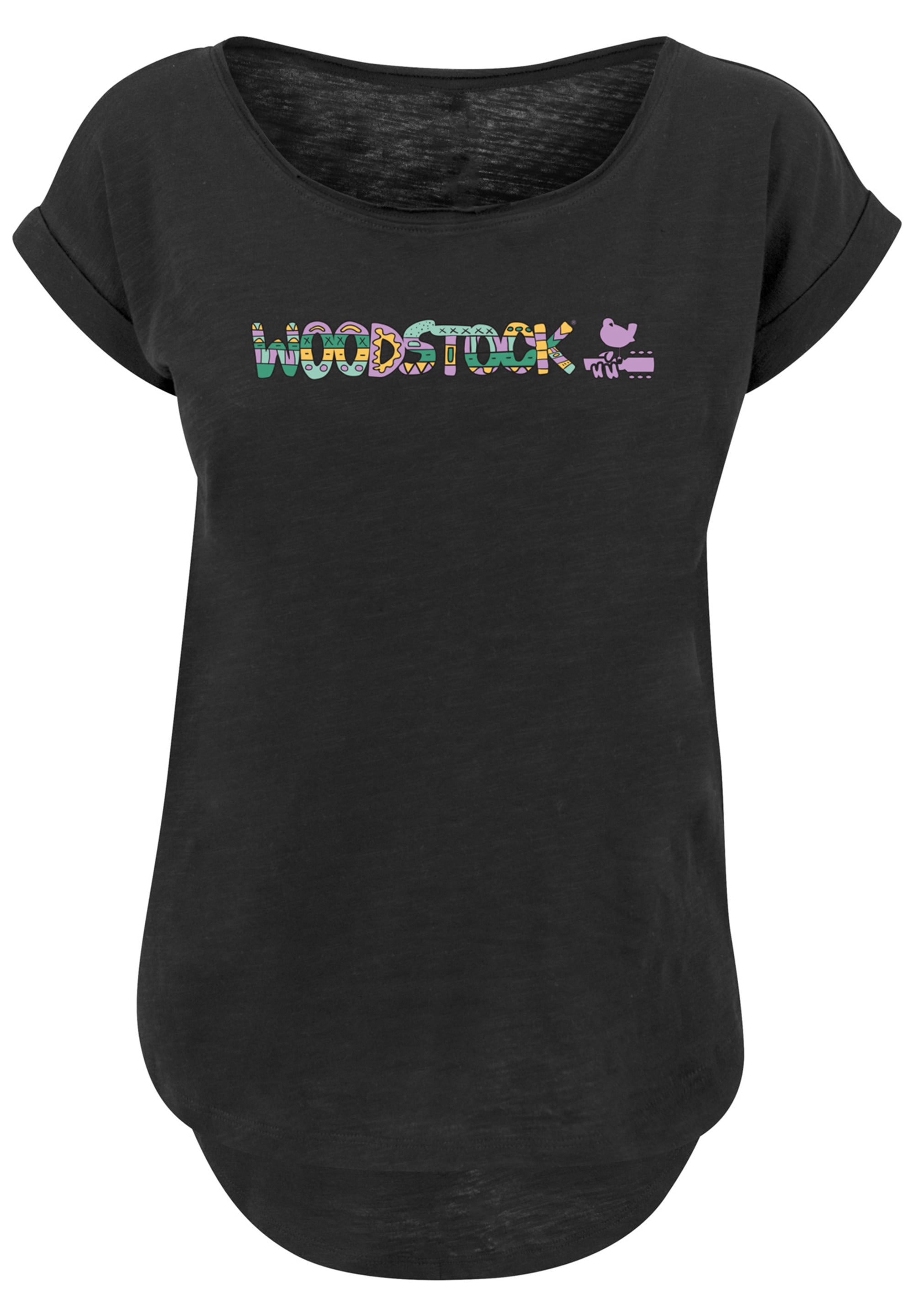 F4NT4STIC T-Shirt "Woodstock Aztec Logo", Print günstig online kaufen