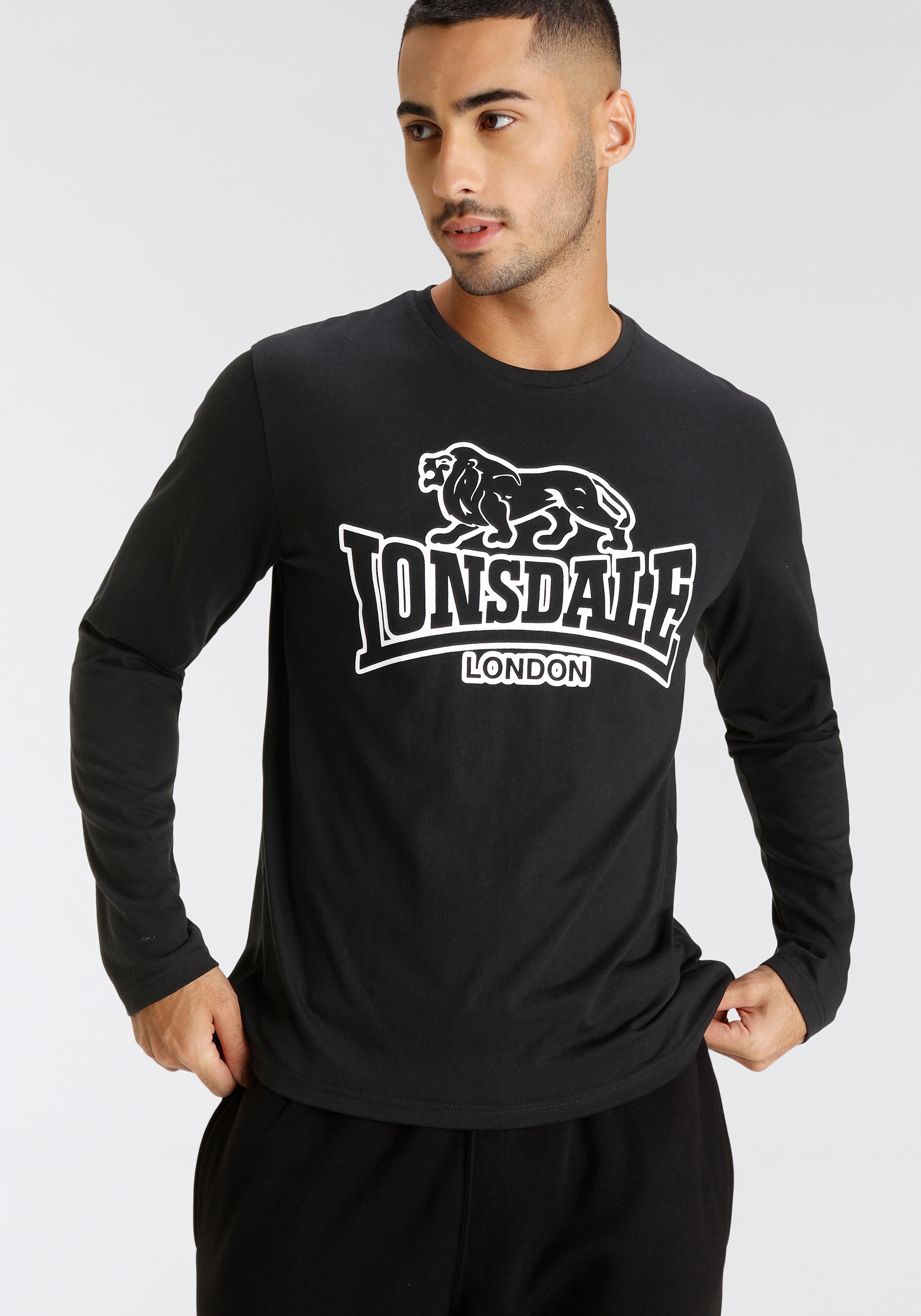 Thumbnail - Lonsdale Langarmshirt, (Packung, 2 tlg., 2er-Pack)