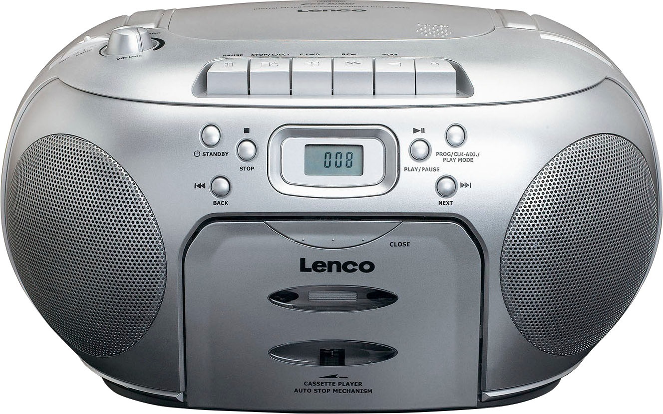 Lenco CD-Radiorecorder »SCD-420SI«, (FM-Tuner)