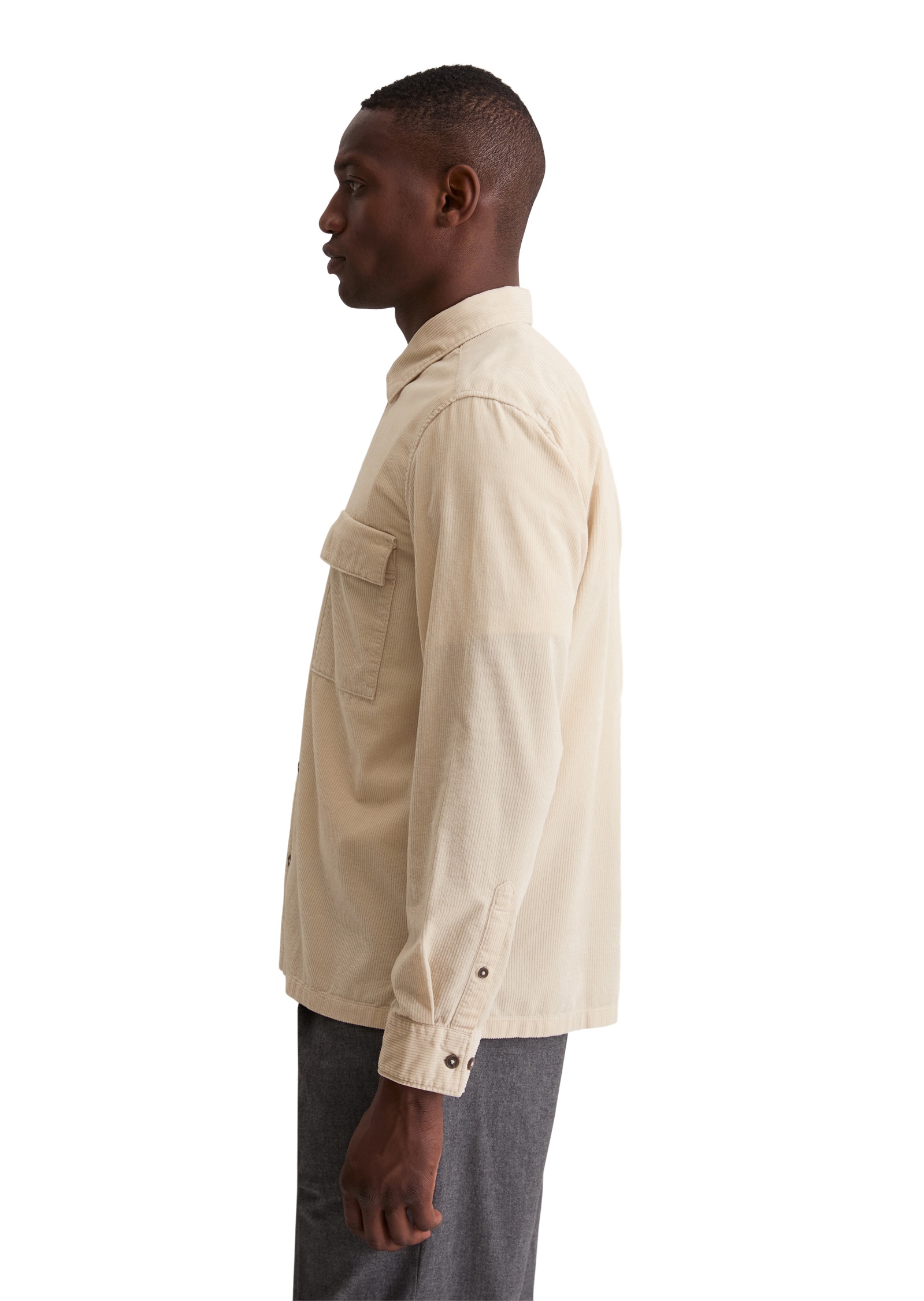 Marc O'Polo Langarmhemd »aus reiner Bio-Baumwolle«