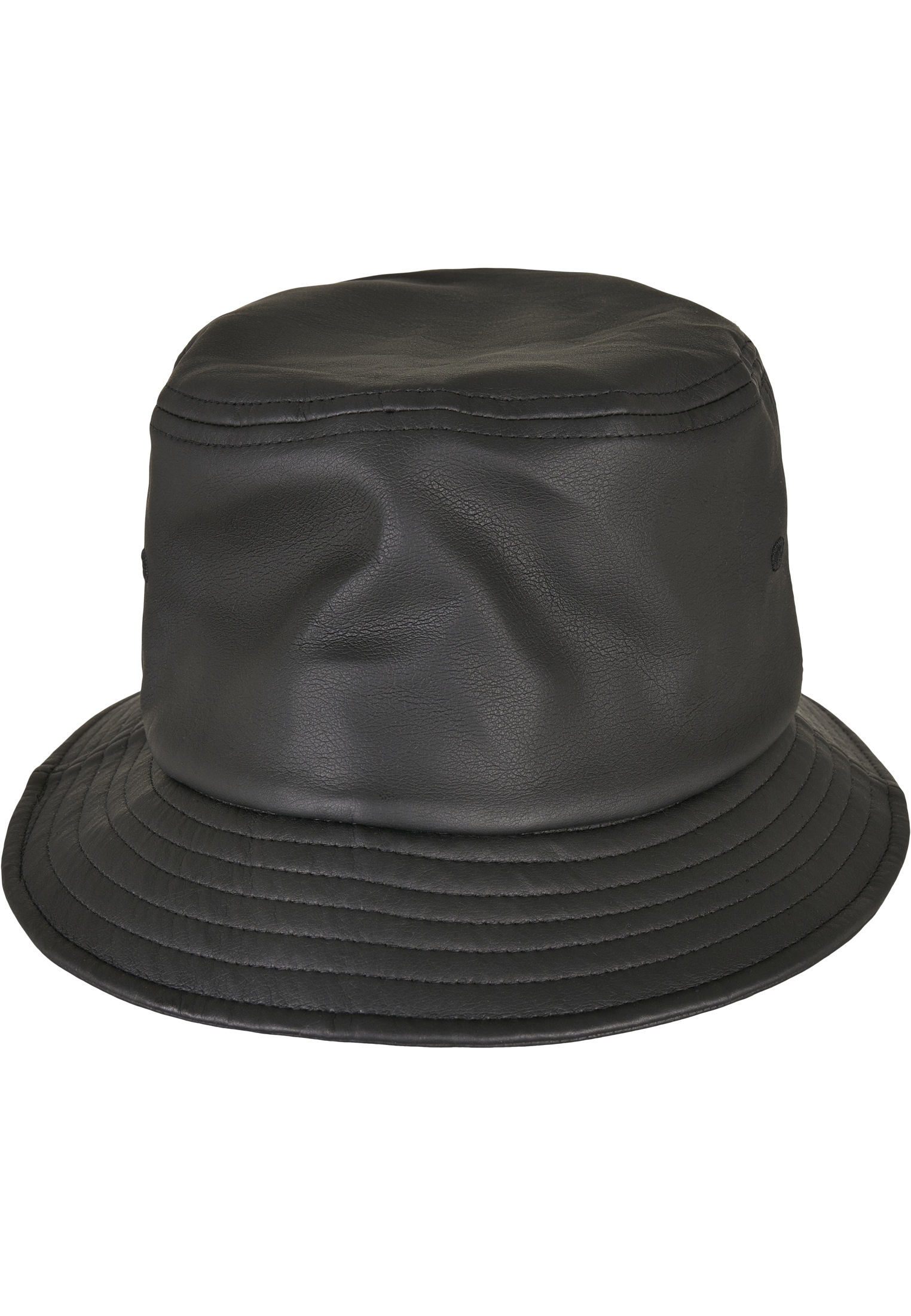 Flex Cap »Flexfit Bucket Hat Imitation Leather Bucket Hat«