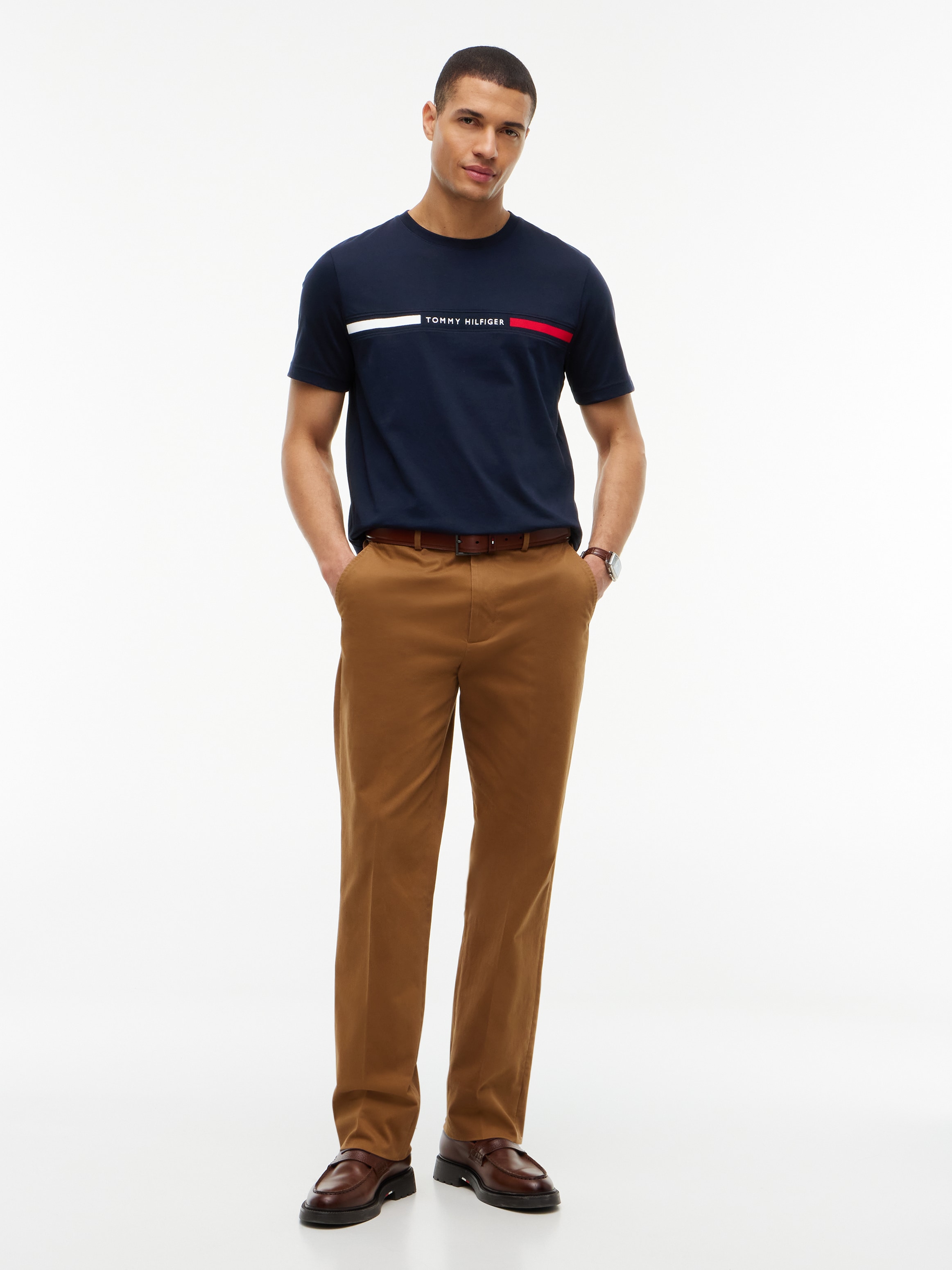 Tommy Hilfiger T-Shirt »HILFIGER CHEST INSERT«