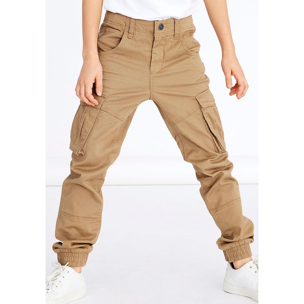 Name It Chinohose »NKMRYAN CARGO R TWI PANT 2222-BA NOOS«