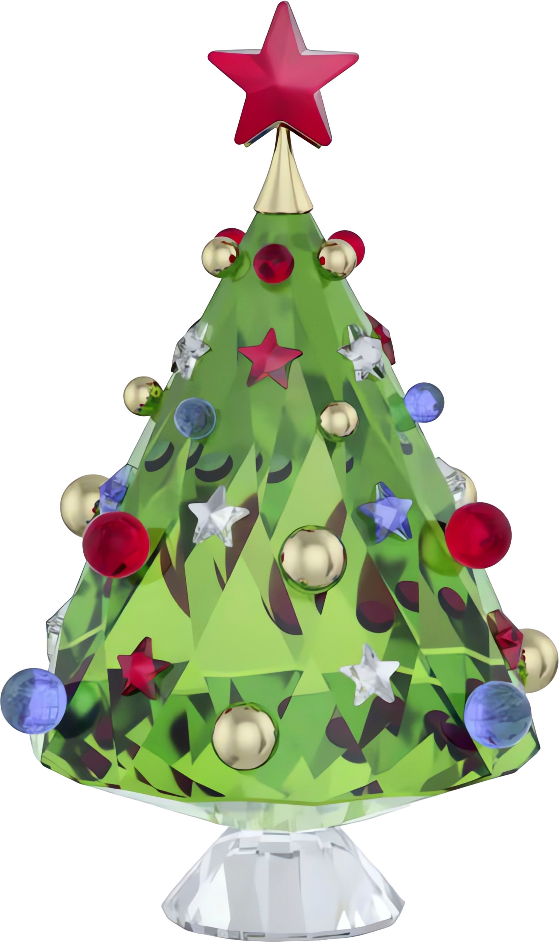 Swarovski Weihnachtsfigur »Deko Kristall Sammelfigur Holiday Cheers Weihnachtsbaum, 5680087«, Swarovski® Kristall