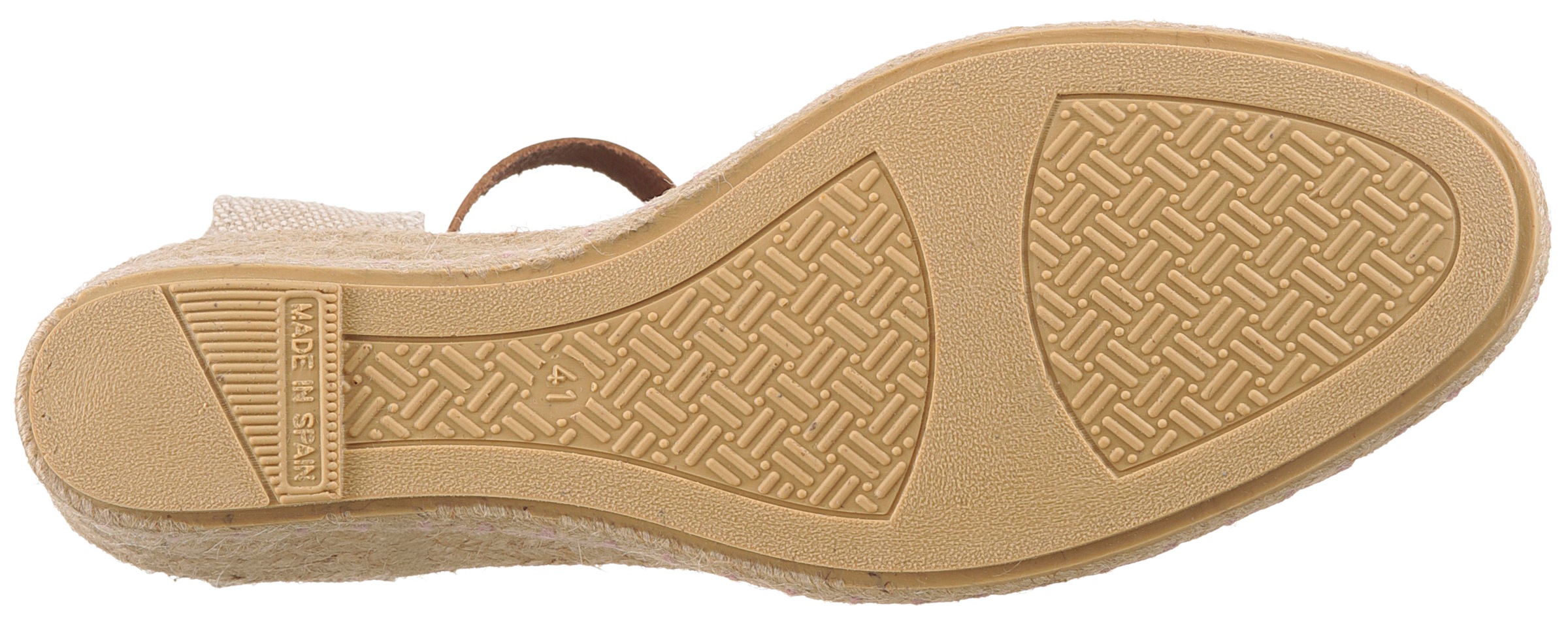 Thumbnail - VERBENAS Sandalette "MALENA SERRAJE", Sommerschuh, Riemchensandale, Urlaubschuh mit Keilabsatz