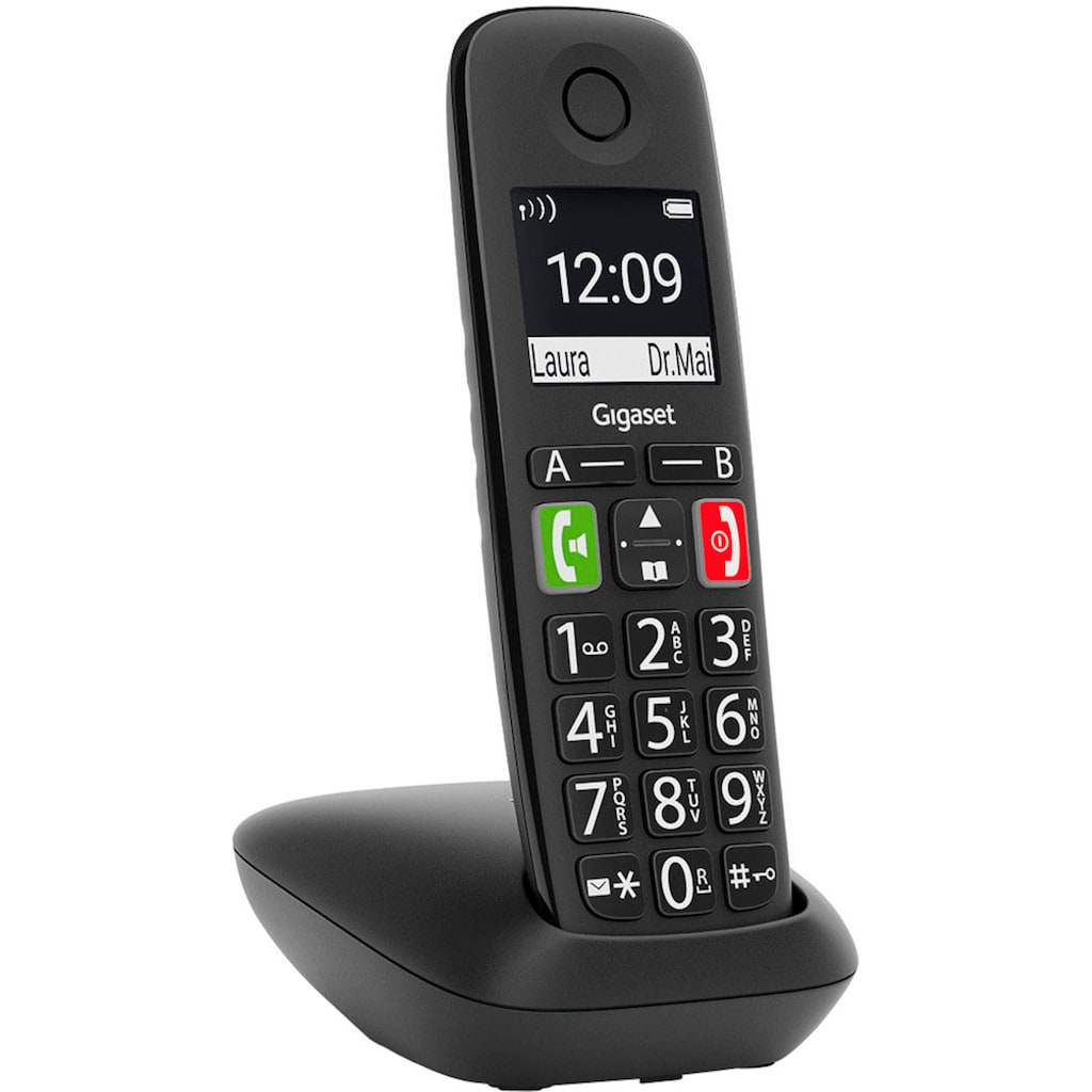 Gigaset Schnurloses DECT-Telefon »E290«, (Mobilteile: 1)