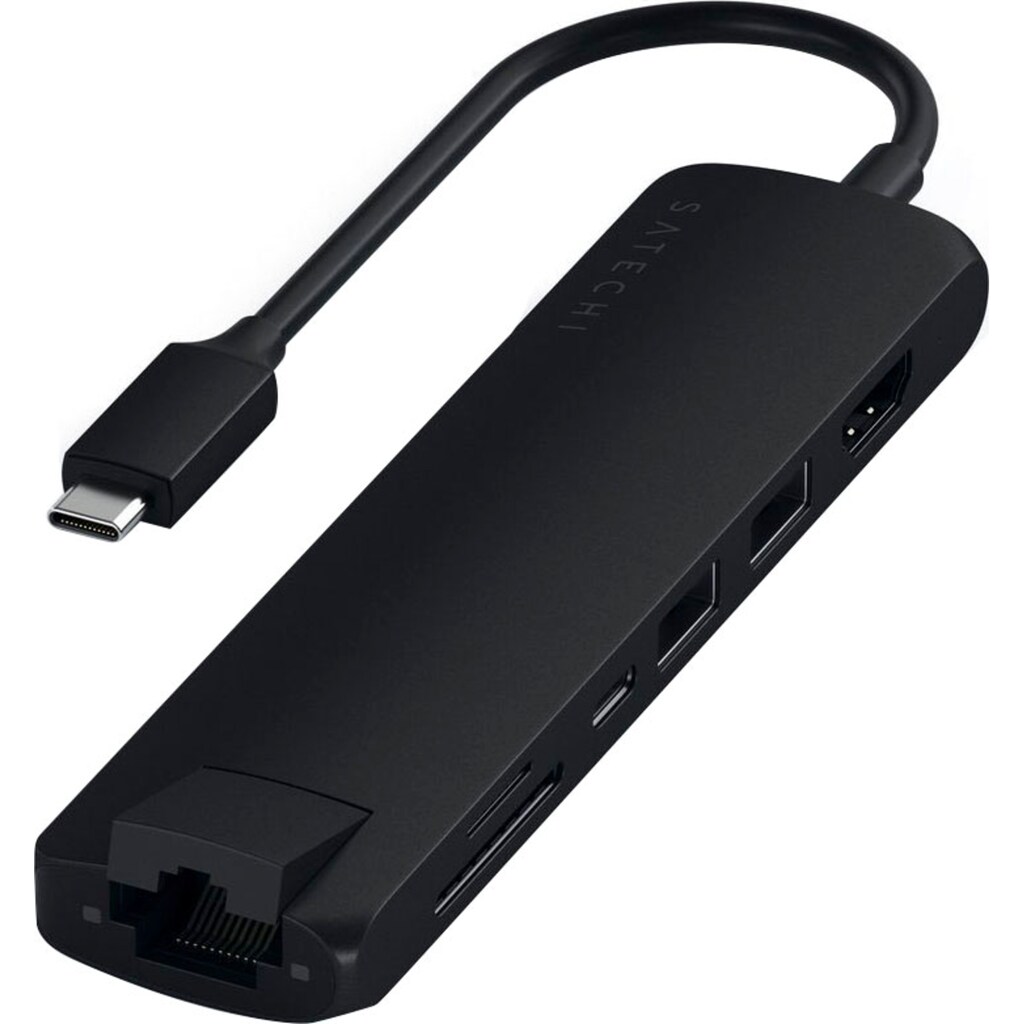 Satechi Notebook-Adapter »Type-C Multi-Port Hub 4K Ethernet Slim«