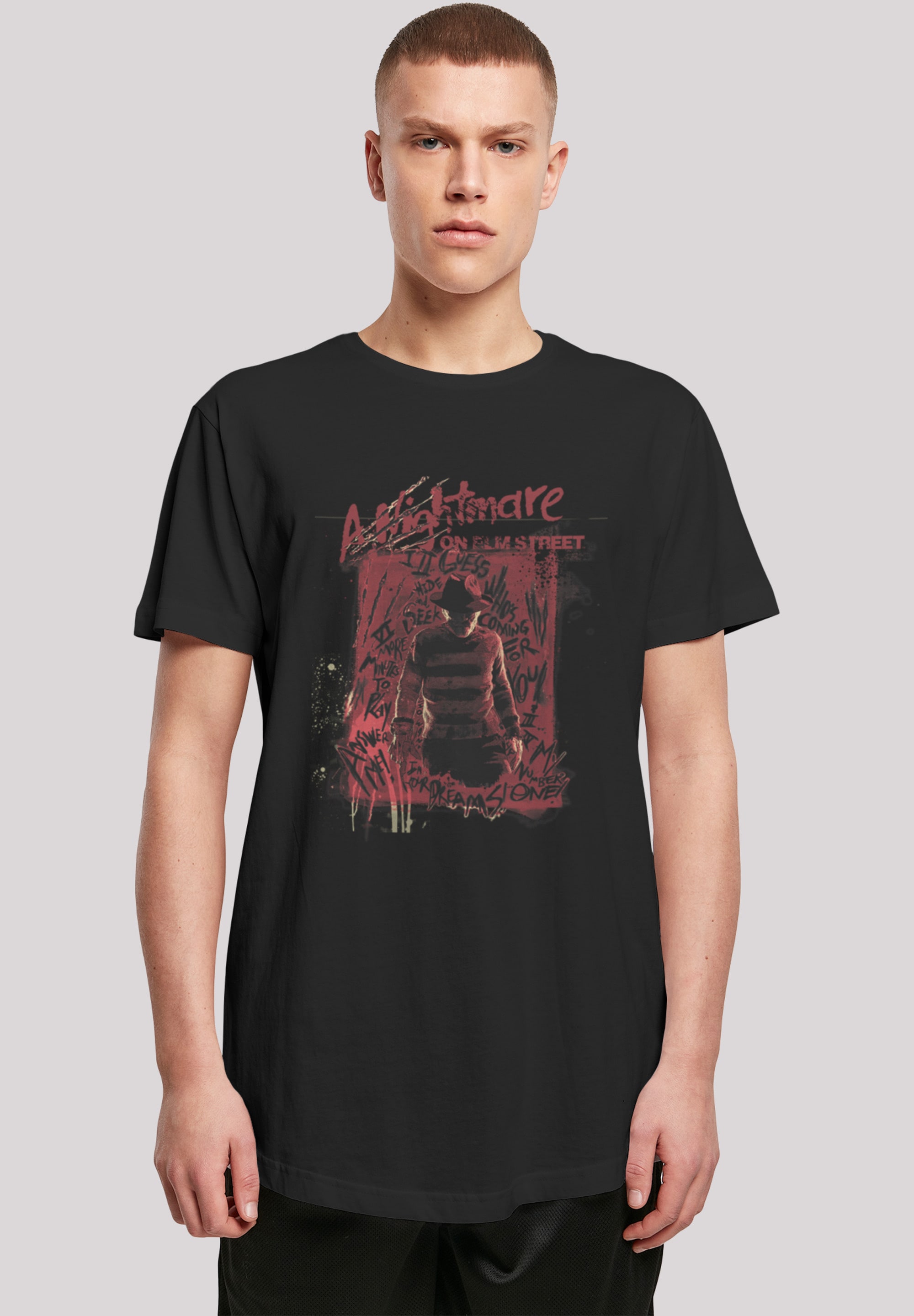 F4NT4STIC T-Shirt »Nightmare On Elm Street Freddy Silhouette«, Herren,Premium...