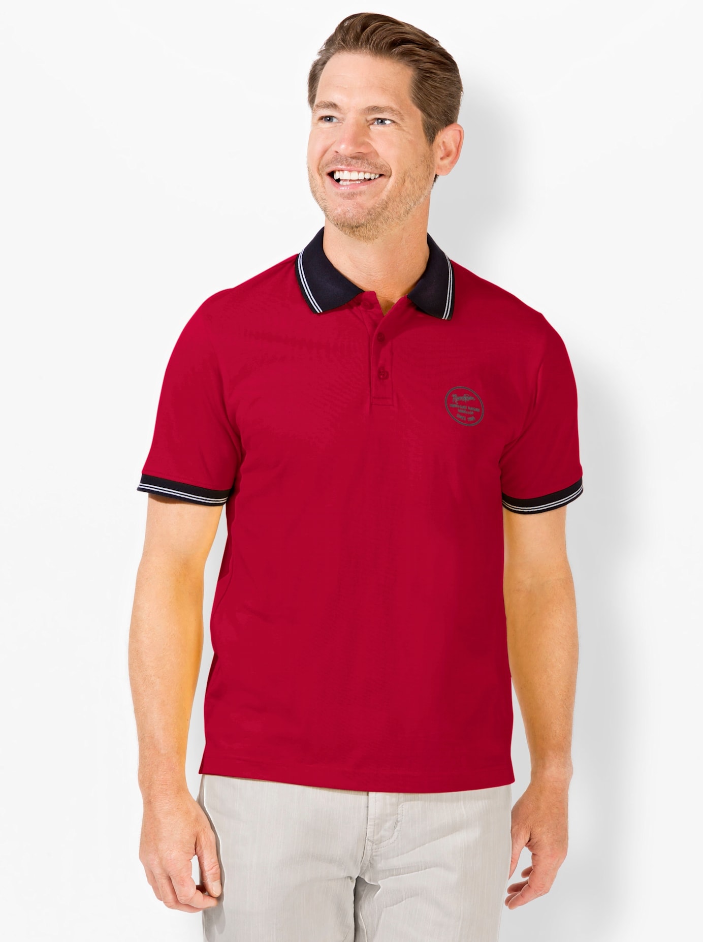 Catamaran Poloshirt "Kurzarm-Poloshirt" 1 Stk. tlg. günstig online kaufen
