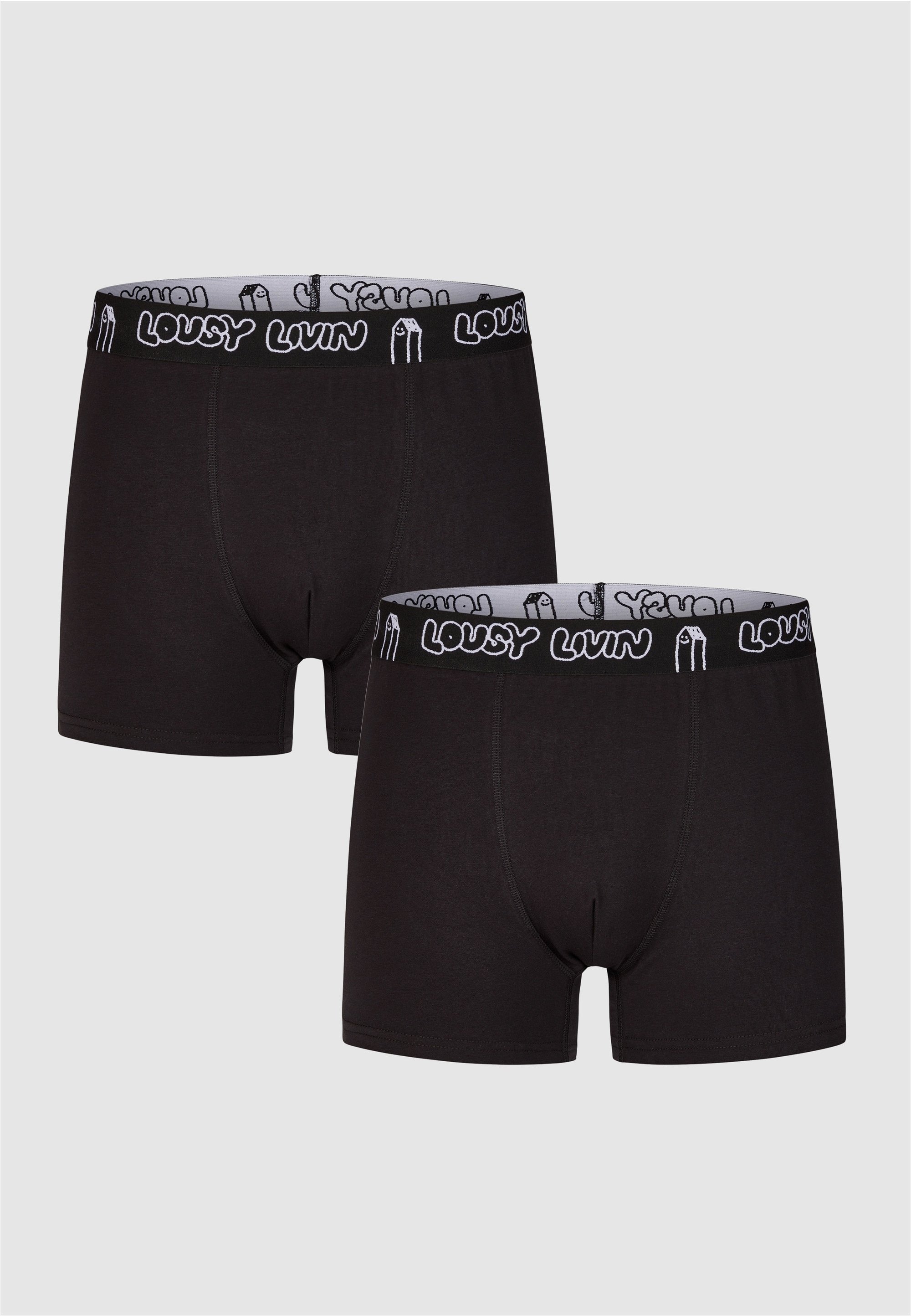 Lousy Livin Boxershorts »2Pack Boxershorts Trunks«, 2er-Pack mit lockerem Schnitt