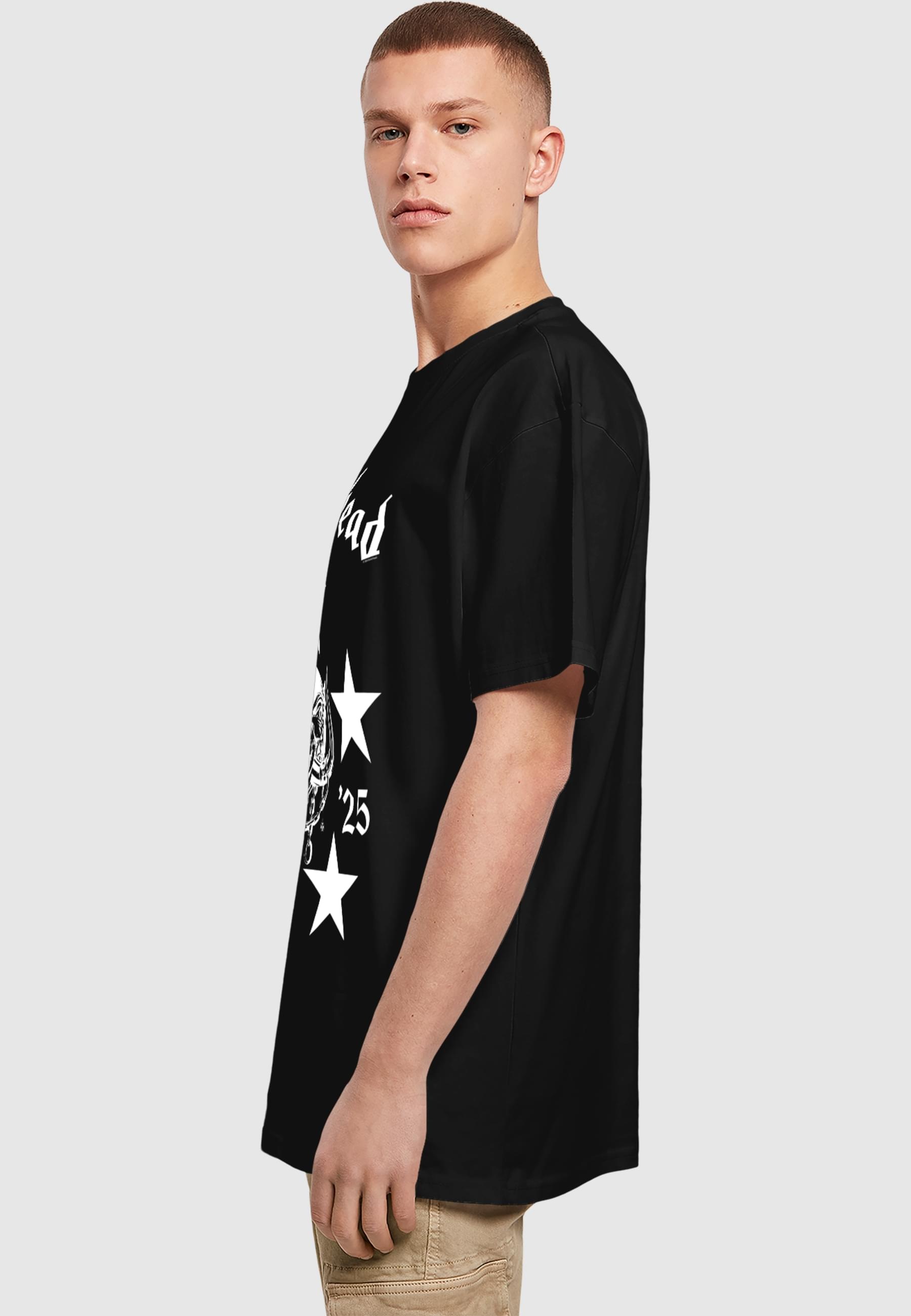 Merchcode T-Shirt »Merchcode Motorhead - 50 Years BMG Logo Heavy Oversize Tee«, (1 tlg.)