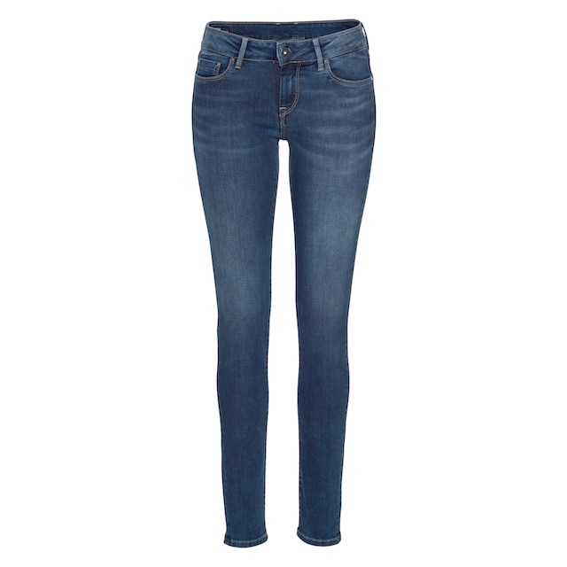 Black Friday Pepe Jeans Skinny-fit-Jeans »SOHO«, im 5-Pocket-Stil mit  1-Knopf Bund und Stretch-Anteil | BAUR