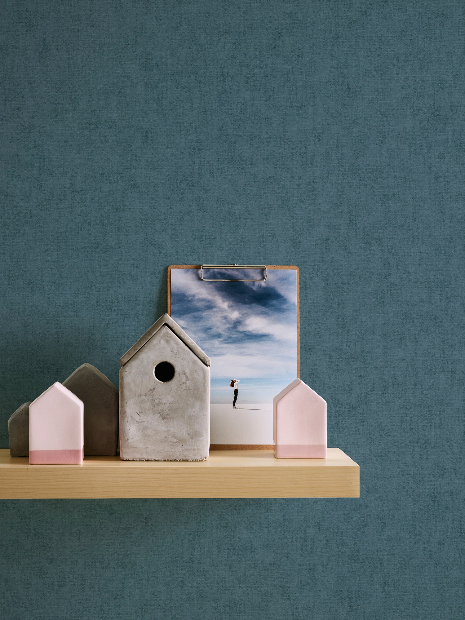 A.S. Création »Geo Nordic« einfarbig | uni | unifarben leicht strukturiert Tapete Uni einfarbig Tapeten Wohnzimmer Schlafzimmer Küche modern Büro