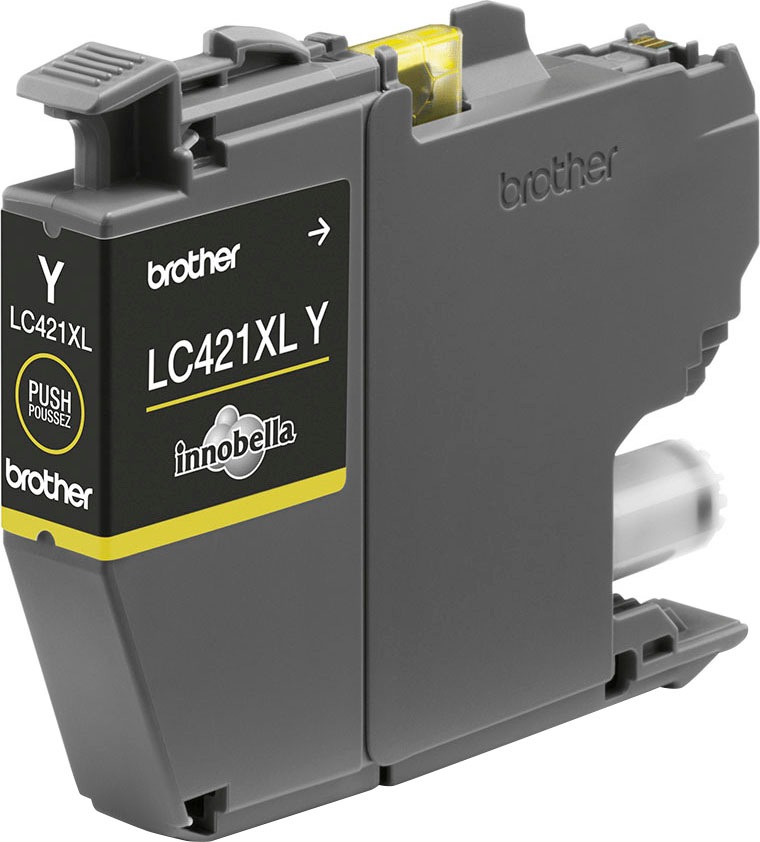Brother Tintenpatrone »LC-421XLY«, (1 St.)