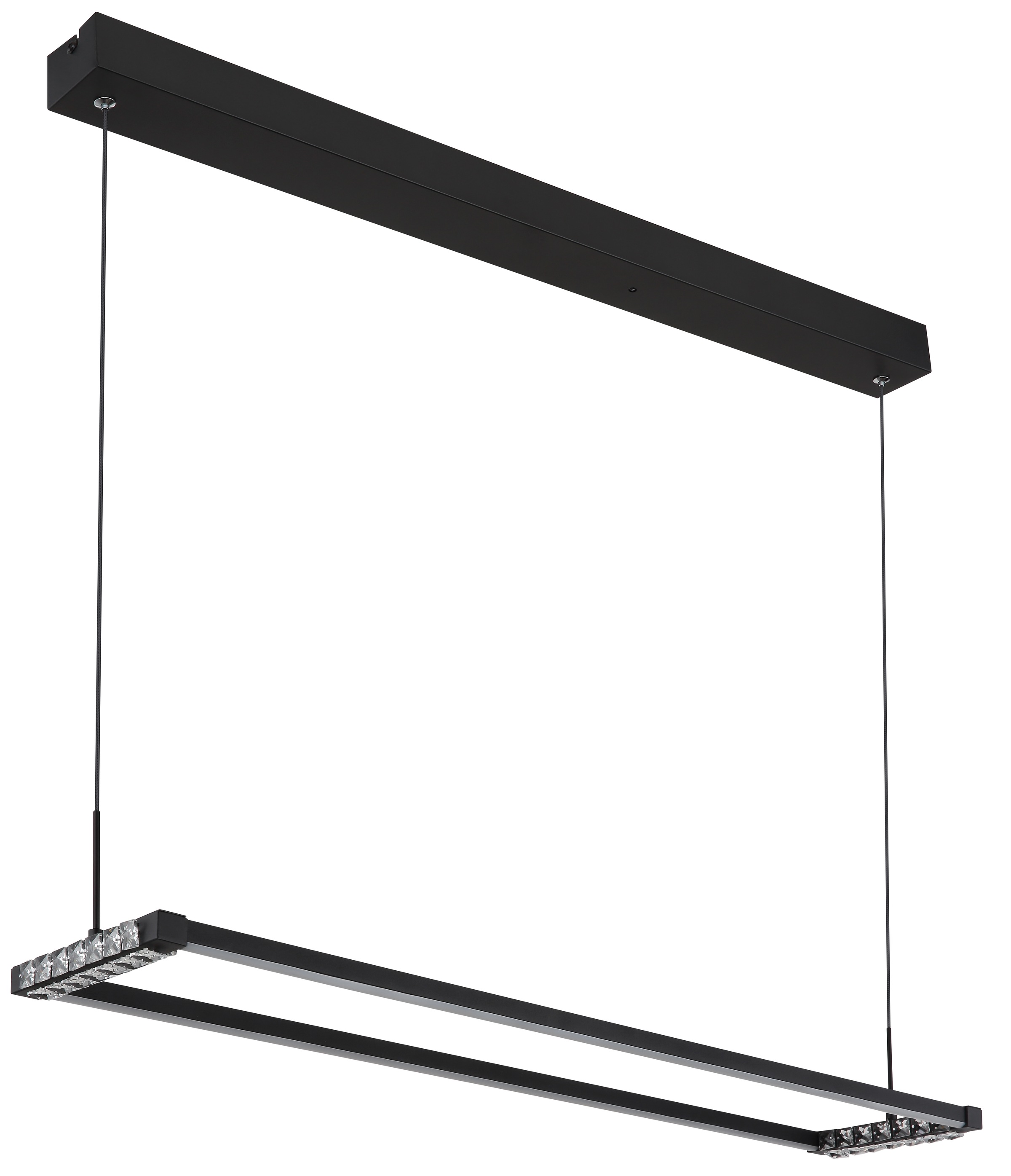 GLOBO LIGHTING LED Pendelleuchte »MARIELLA«, Leuchtmittel LED-Modul | LED fest integriert, Hängelampe/Hängeleuchte/Wohnzimmer/Esstisch/elegant
