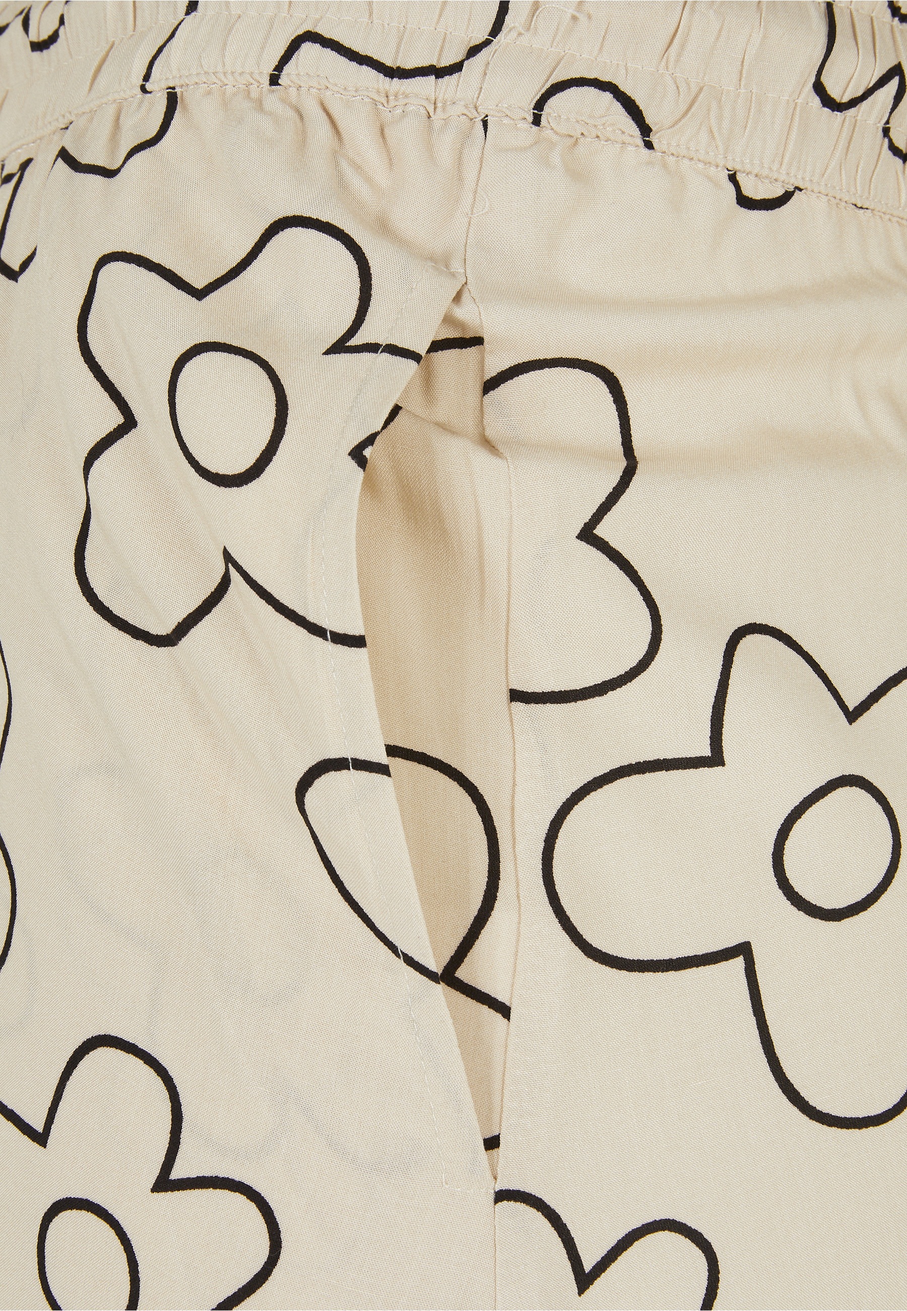 URBAN CLASSICS Jerseyrock »Urban Classics Damen Ladies Viscose Midi Skirt« 1 Stk.