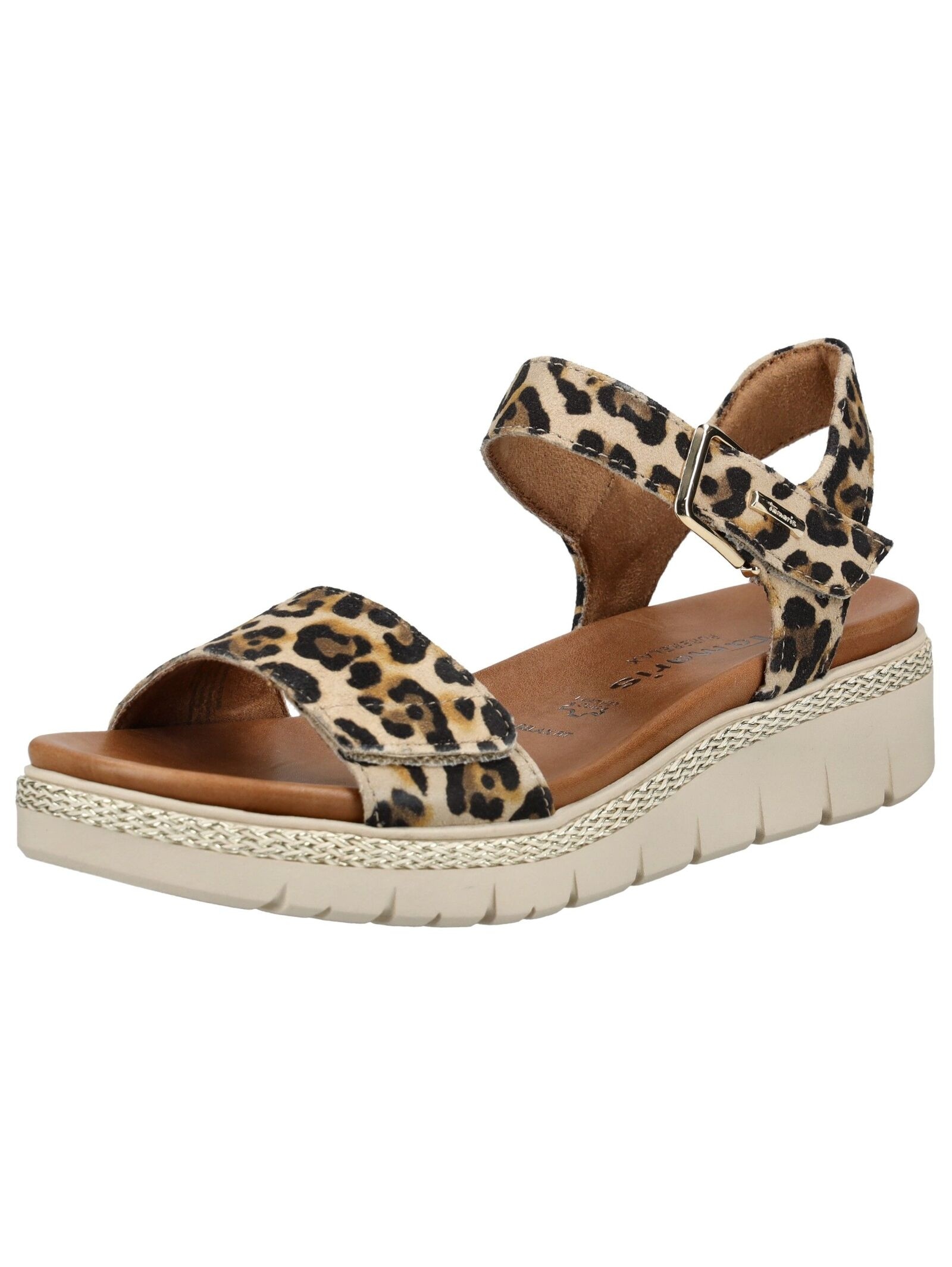 Tamaris Riemchensandale "Tamaris Sandalen Leder" günstig online kaufen