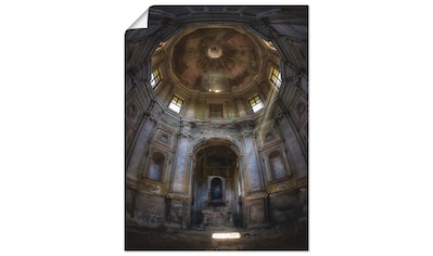Artland Wandbild »Lost Place - verlassene Kirche II«, Gebäude, (1 St.),  gedruckt kaufen | BAUR