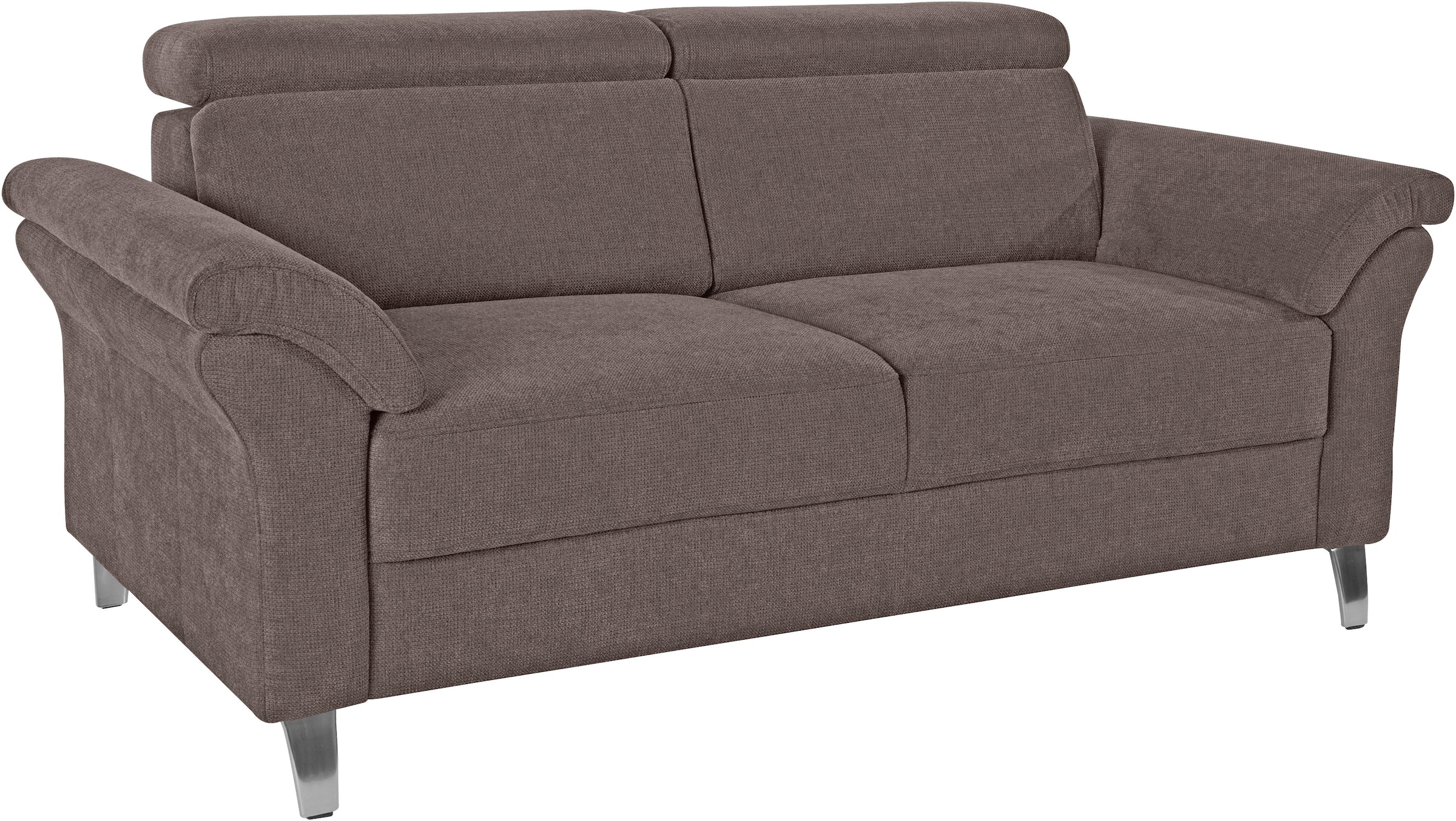sit&more 2,5-Sitzer "Arngast" inklusive Federkern und Kopfteilverstellung