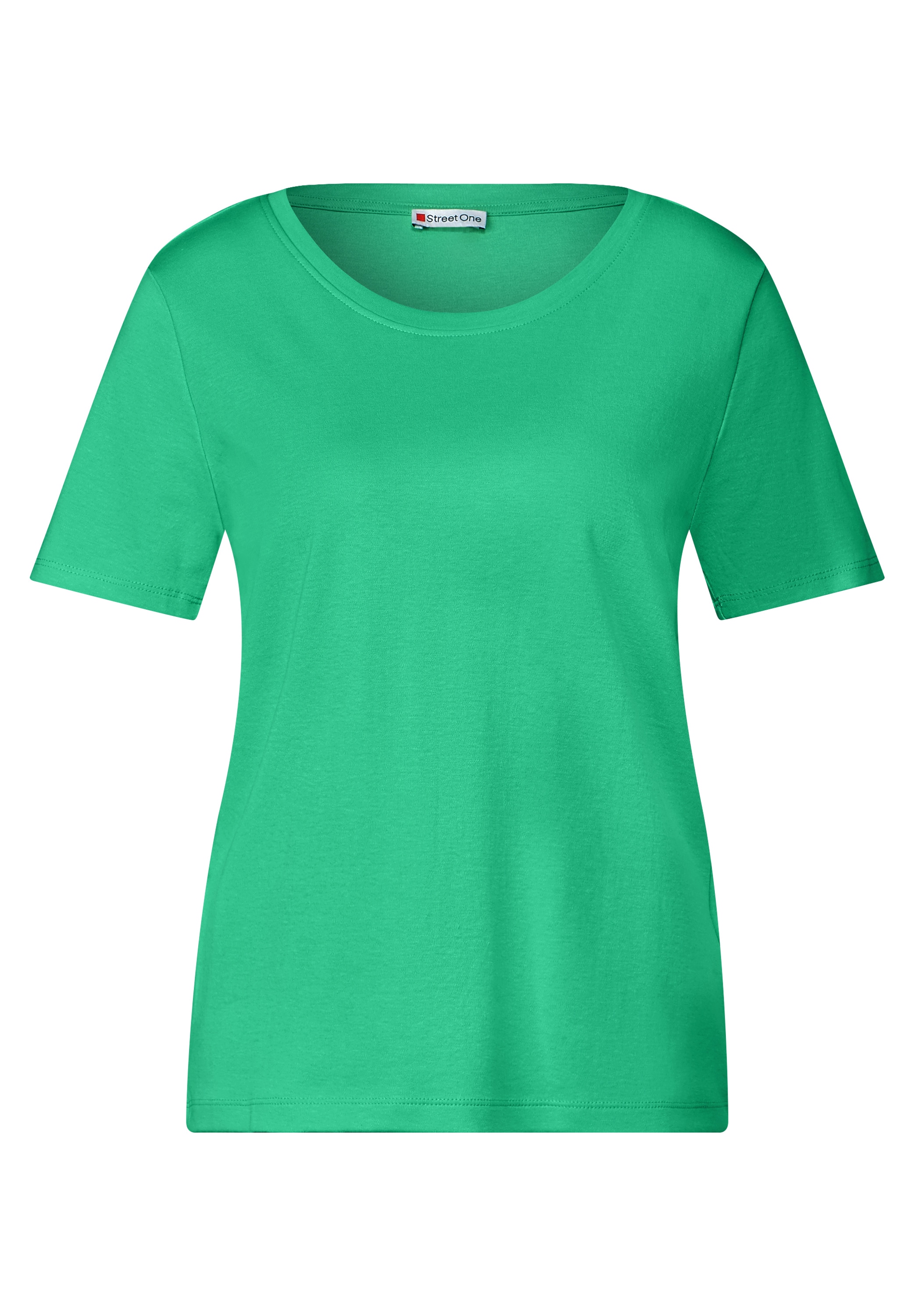 STREET ONE T-Shirt, aus reiner Baumwolle