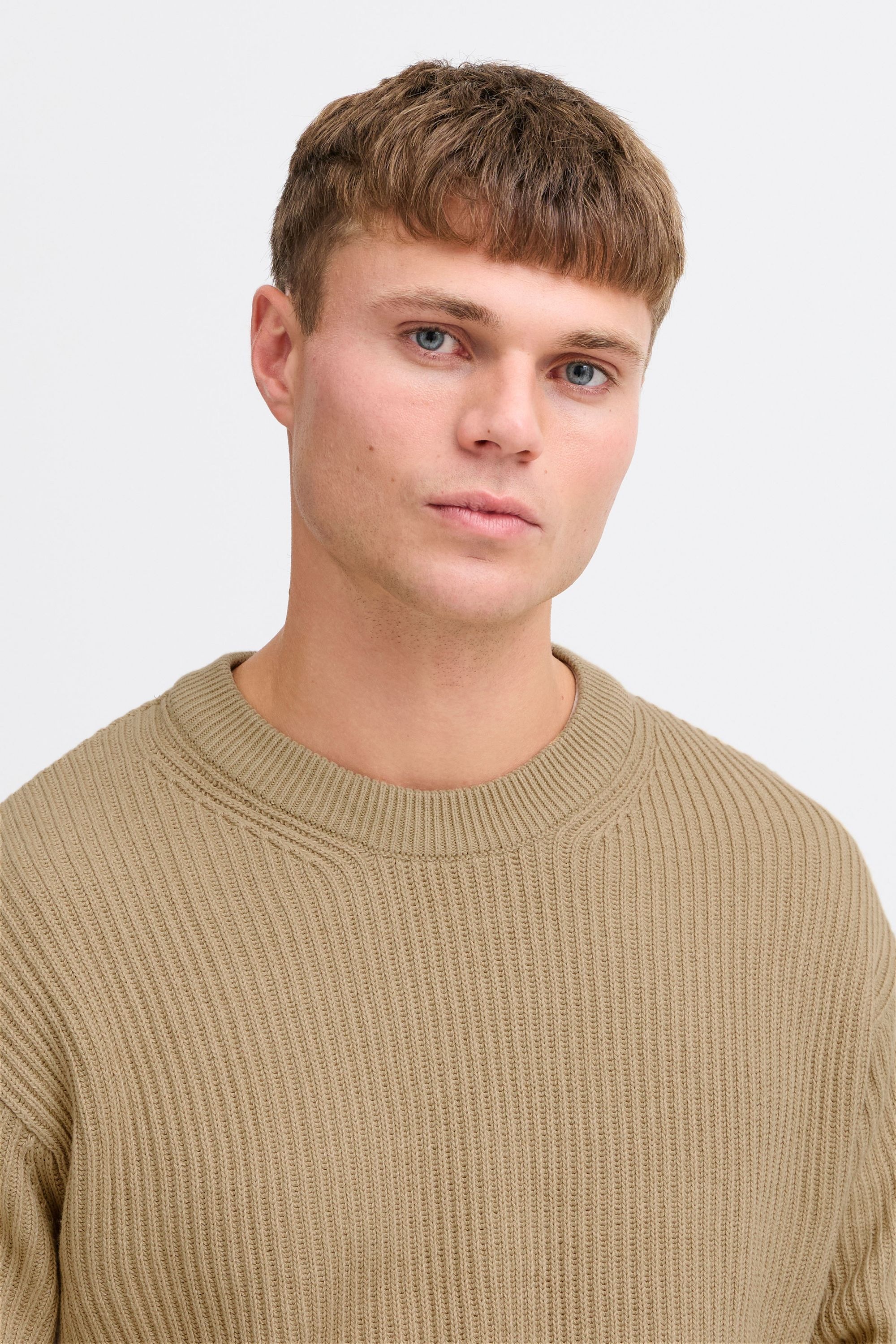 !Solid Strickfleece-Pullover »Strickpullover SDGia«