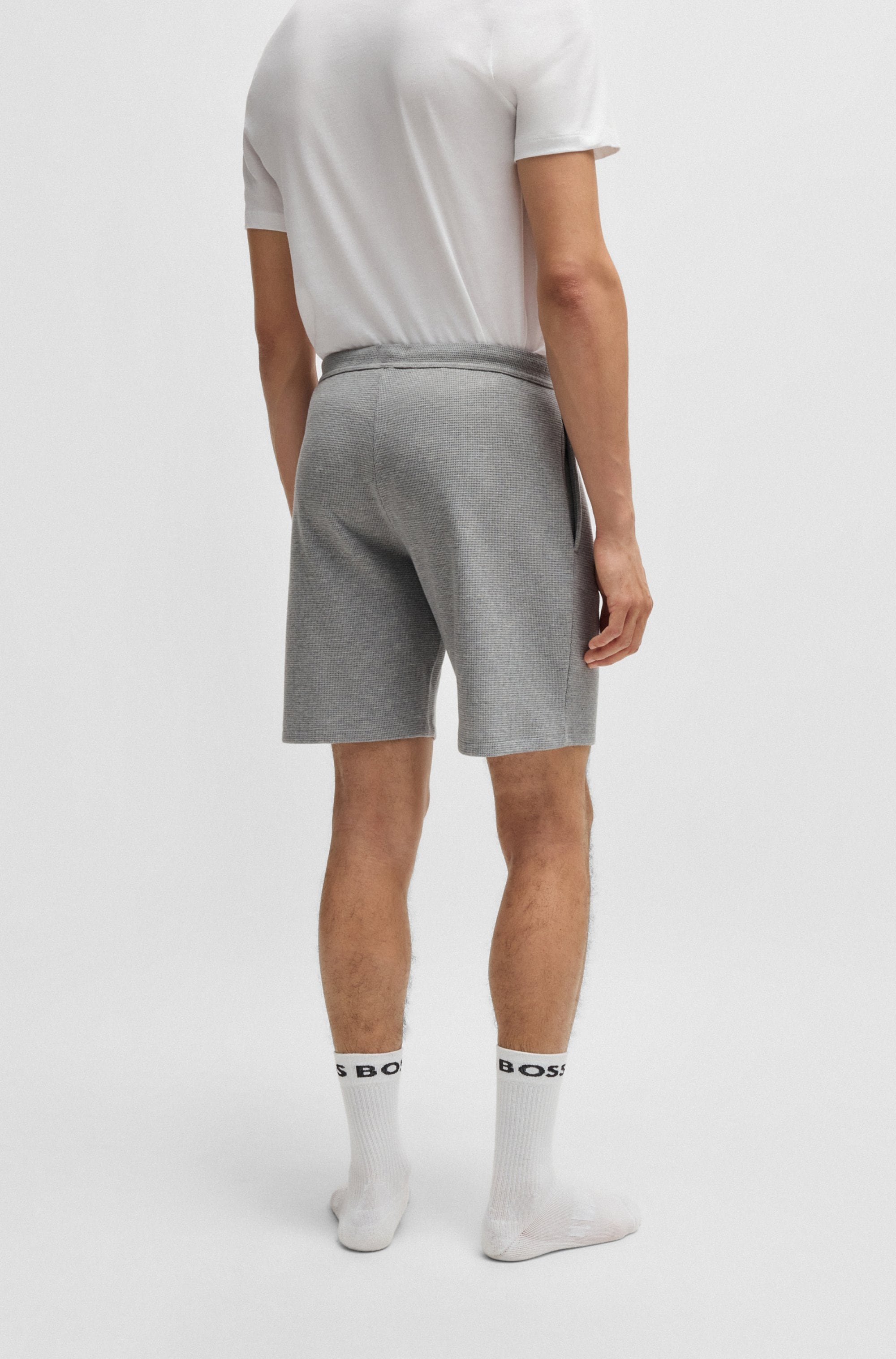 BOSS Pyjamashorts »Waffle Shorts«
