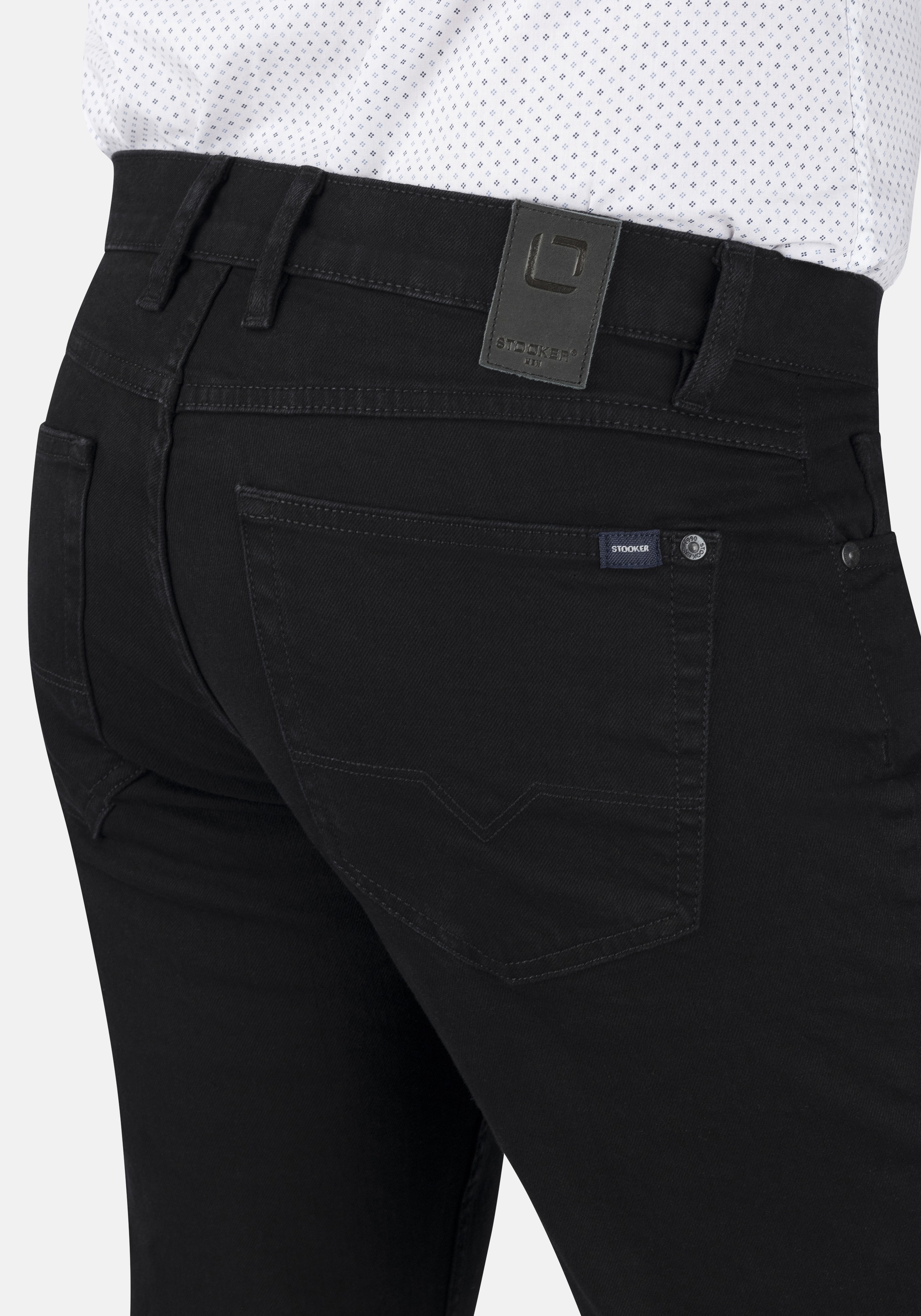 Stooker Men 5-Pocket-Hose »Frisco Denim Straight Fit Men«, Straight Fit Casual Clean Wash Twill Coloured Comfort Flex! für Herren