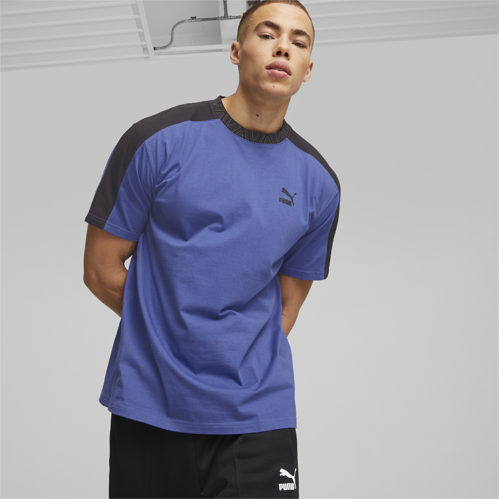 PUMA T-Shirt »T7 TREND 7ETTER T-Shirt Herren«