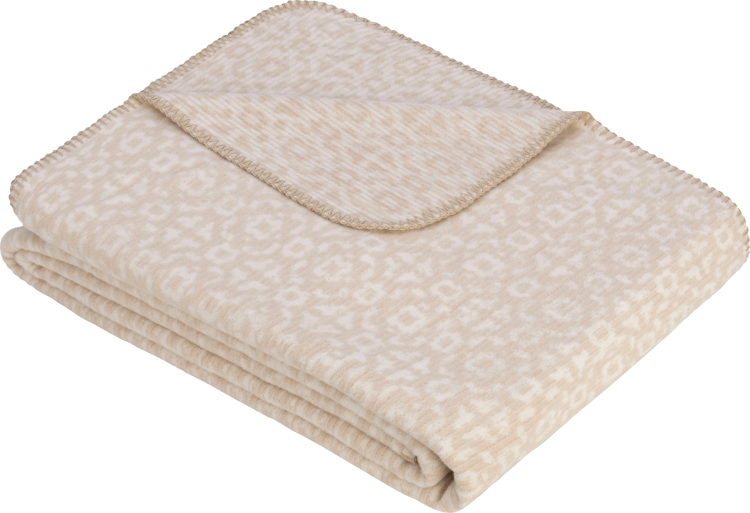 IBENA Wohndecke »Jacquard Decke Martuni«, aus zertifizierter Bio-Baumwolle,  Kuscheldecke auf Rechnung | BAUR