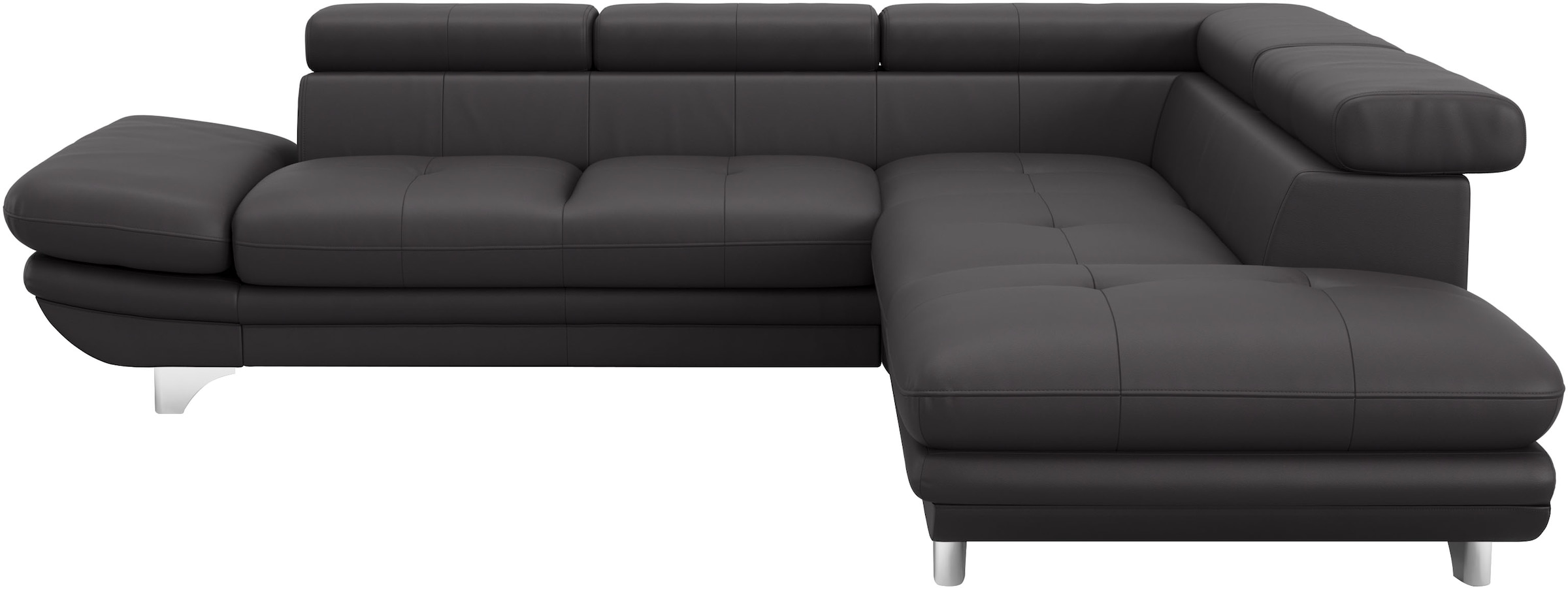 COTTA Ecksofa »Enterprise L-Form«, mit Arm- & Kopfteilverstellung, wahlweise mit Bettfunktion