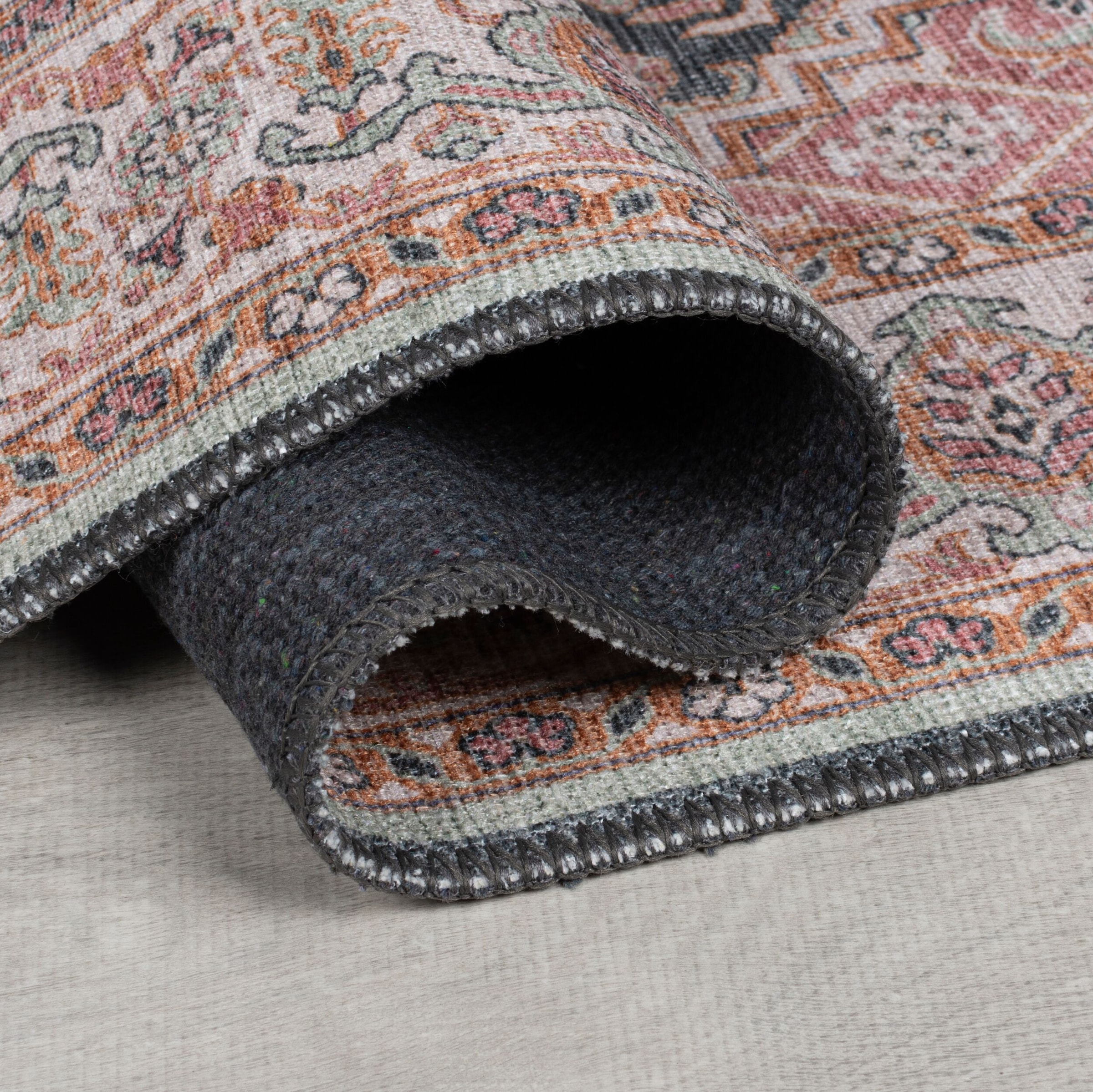 FLAIR RUGS Teppich »Briony«, rechteckig, 4 mm Höhe, Waschbarer Traditioneller Teppich