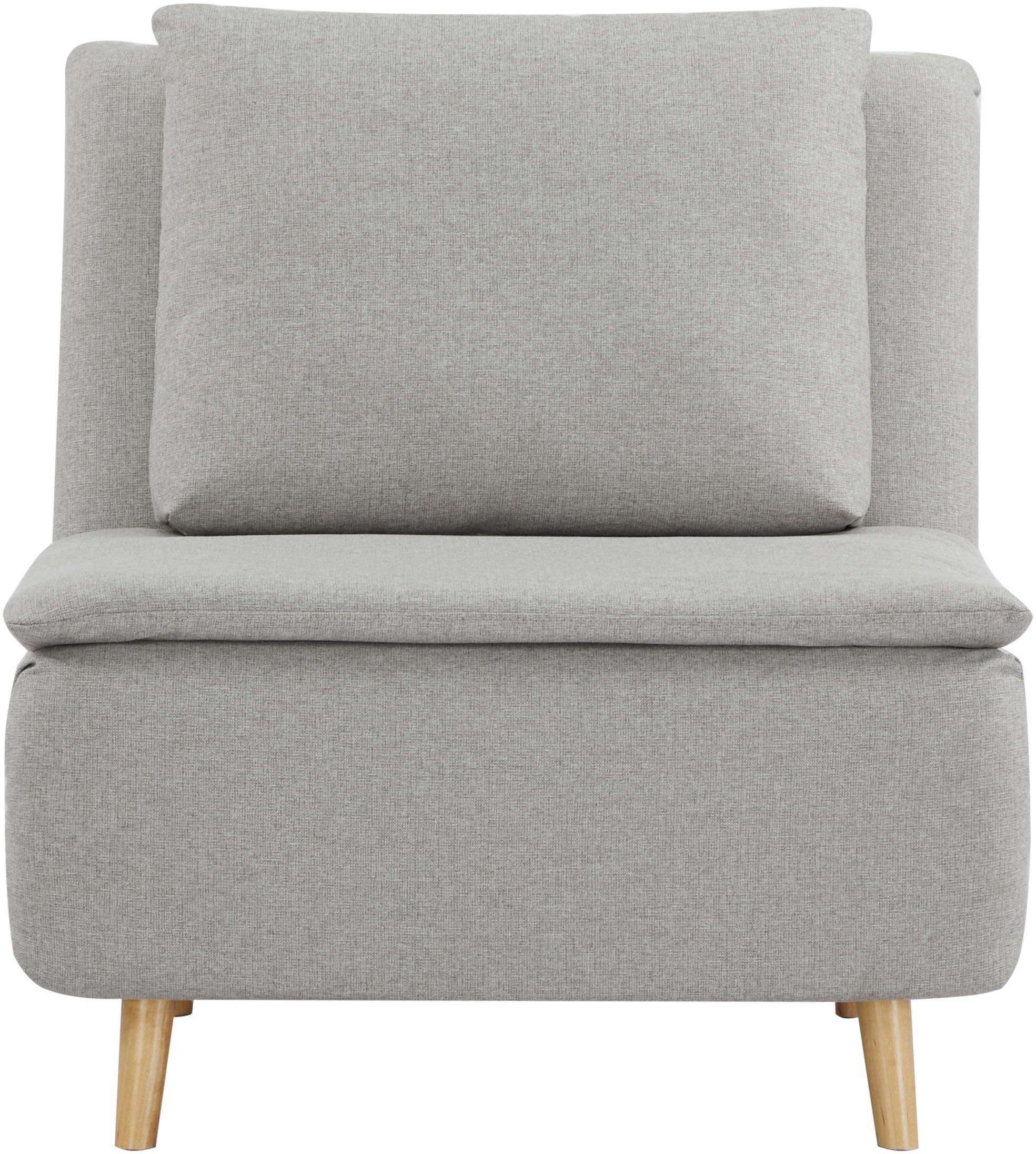 INOSIGN Sessel "AINSLEY", wandelbar zum Gästebett, Schlafsofa im pflegeleic günstig online kaufen
