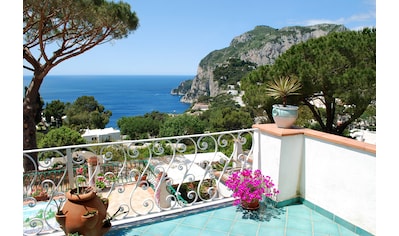 Fototapete »Capri Balkon Blick«