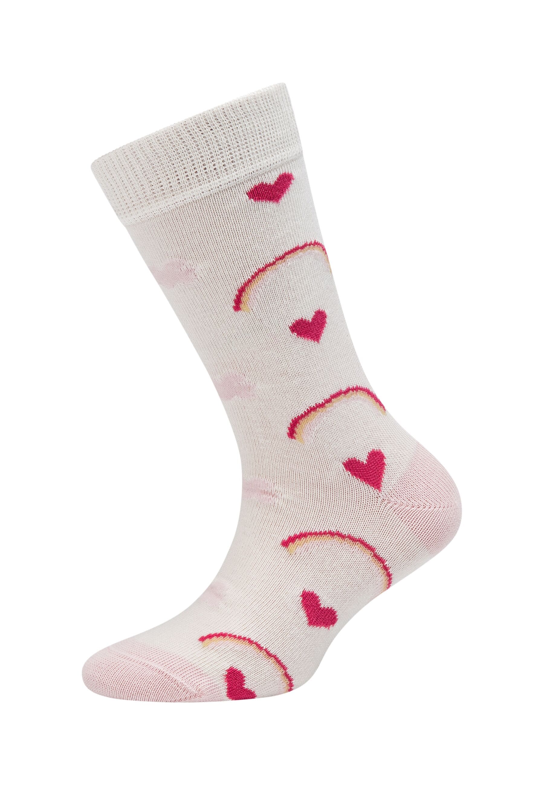 Camano Socken »Kindersocken ca-soft 8er Pack«, 8er Pack Ohne drückenden Gummibund, Aus OCS zertifizierter Baumwolle