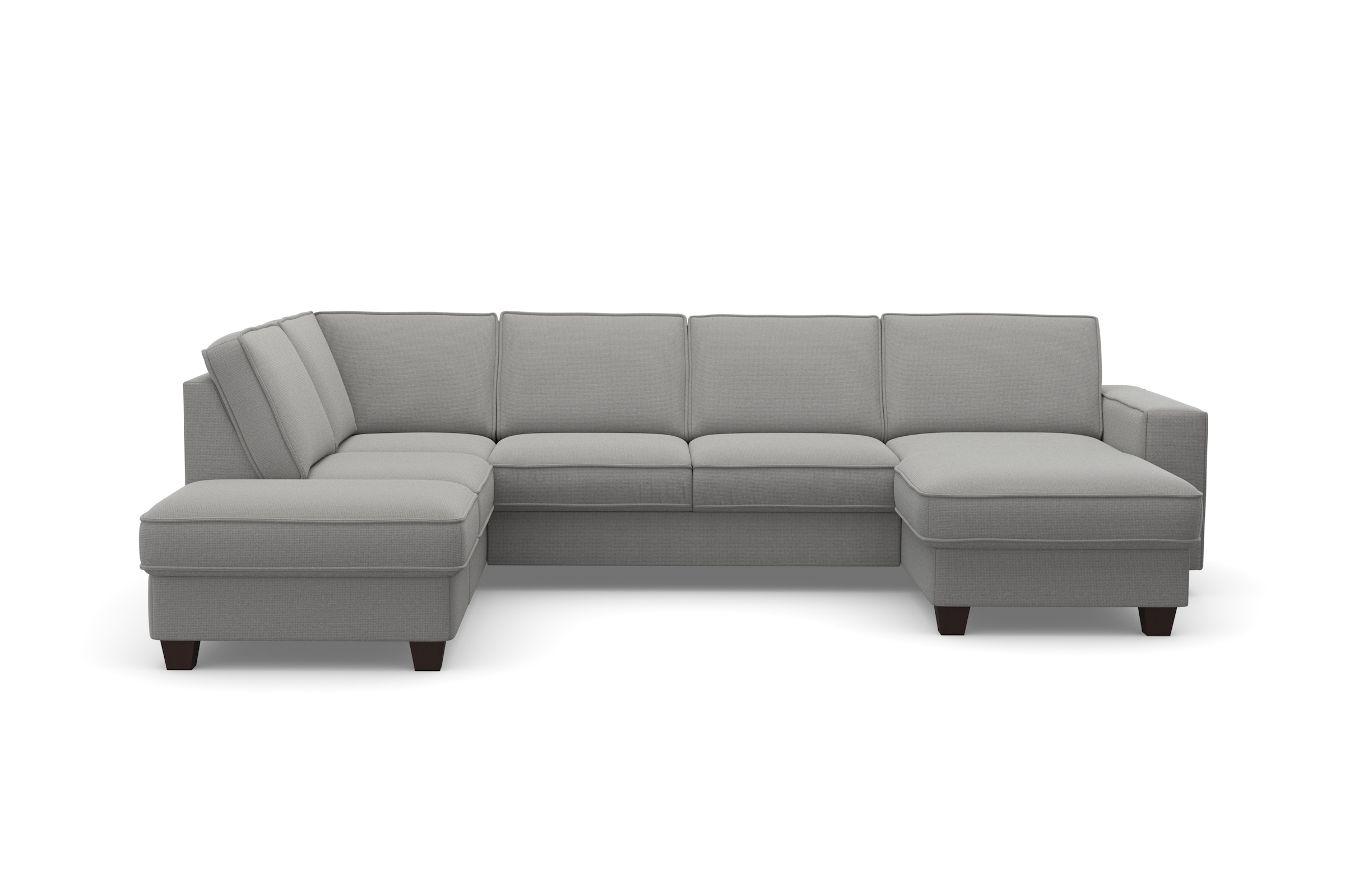 Home affaire Wohnlandschaft "County U-Form" wahlweise Ottomane links oder r günstig online kaufen