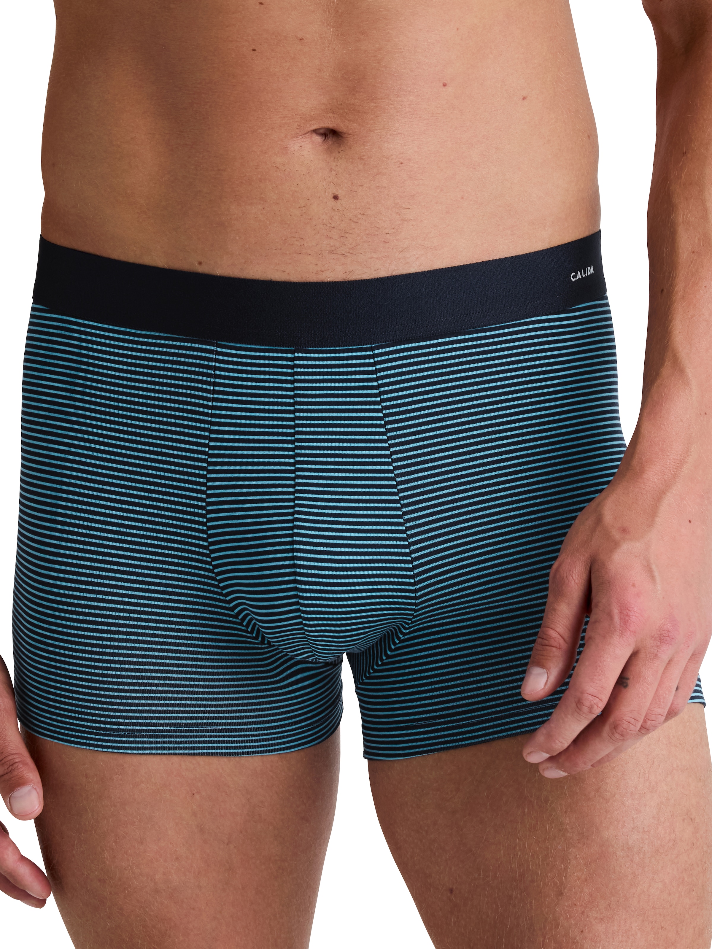 CALIDA Boxershorts "Cotten Code Design", mit weichem Elastikbund günstig online kaufen