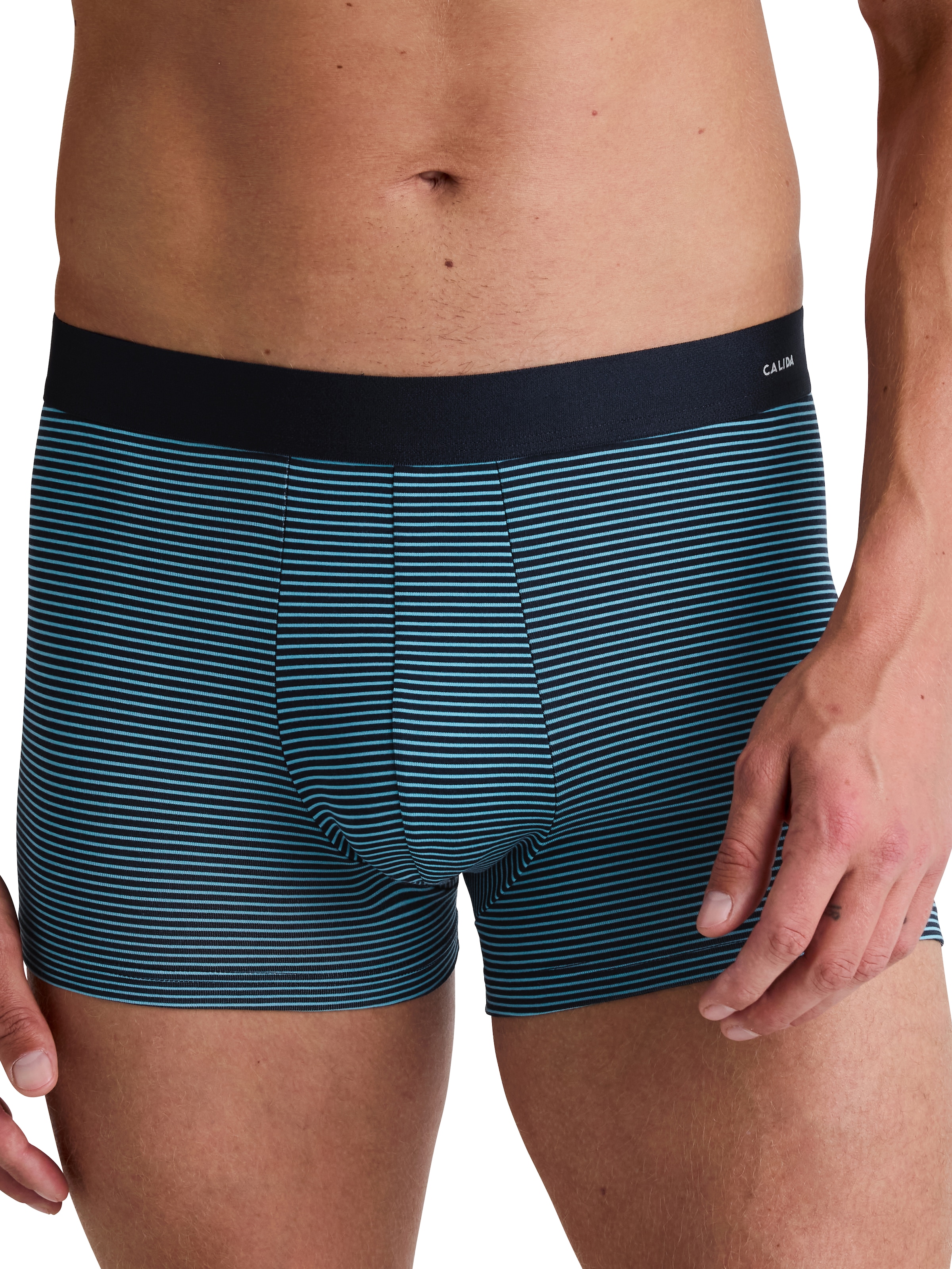 CALIDA Boxershorts "Cotton Code Design" mit weichem Elastikbund, ohne Eingr günstig online kaufen