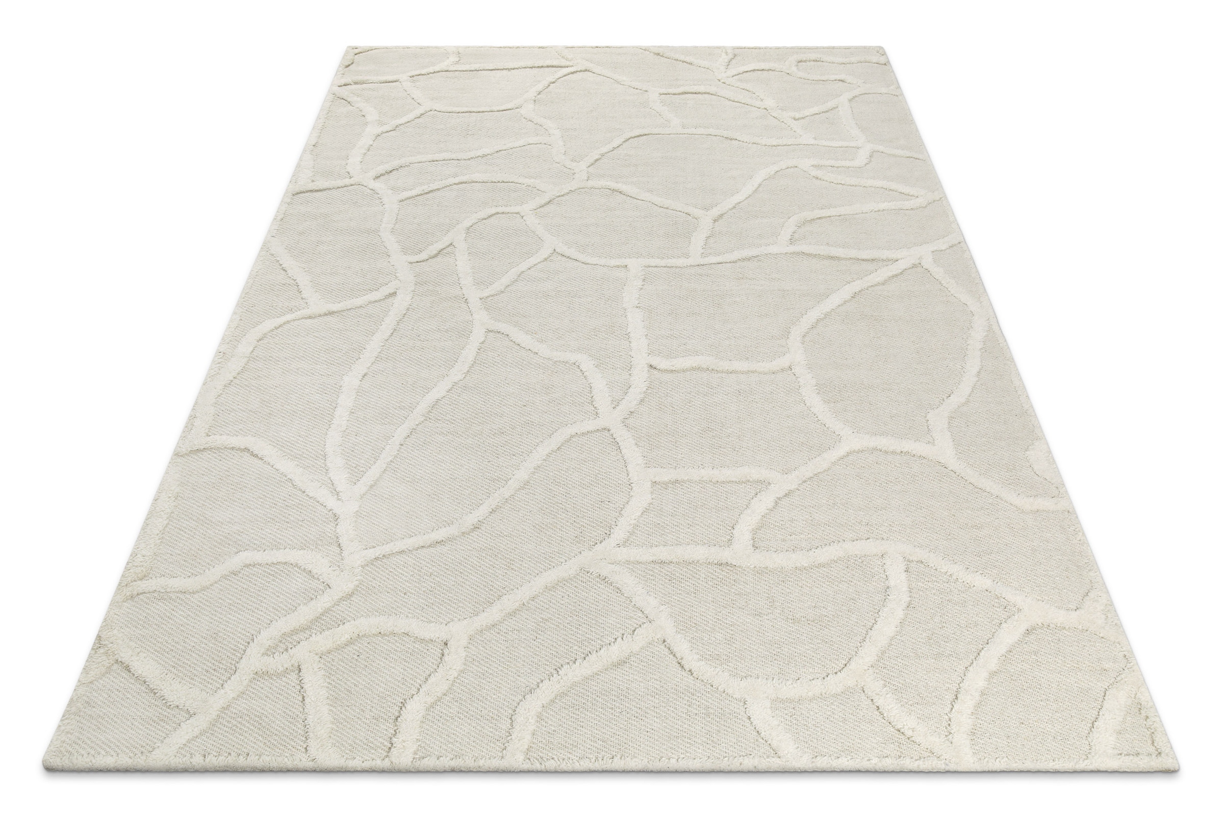 Wecon home Teppich »Hamptons TWENTYSIX«, rechteckig, 10 mm Höhe, Läufer, Kurzflor, Wohnzimmer, Schlafzimmer, elegant, Mosaik