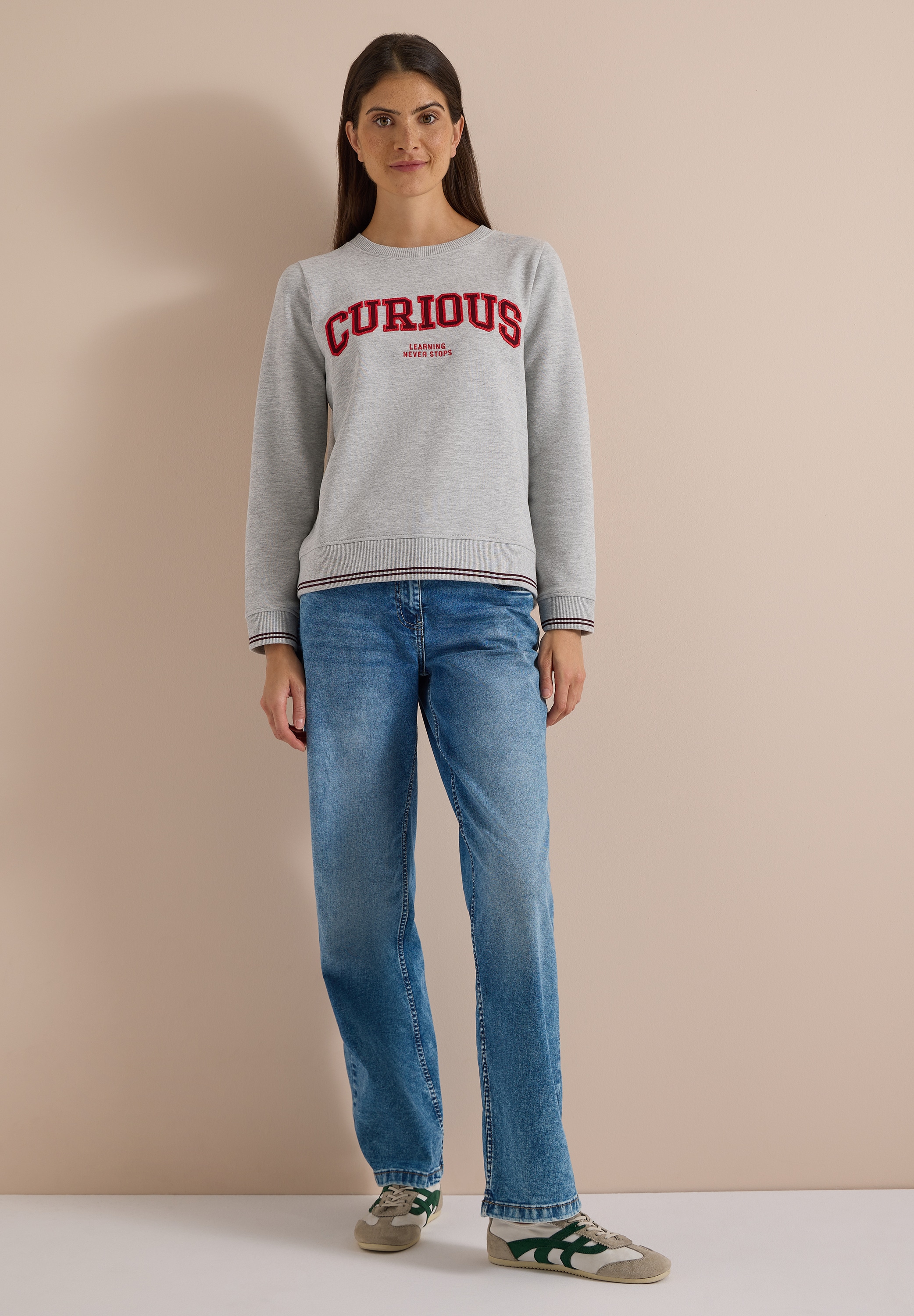 Cecil Sweatshirt , mit Rundhalsausschnitt
