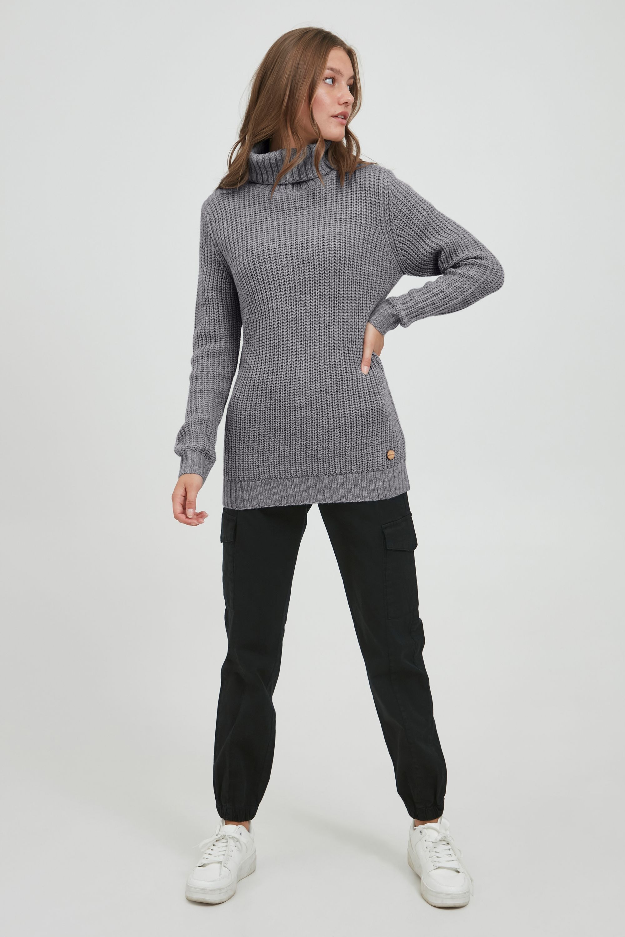 OXMO Strickfleece-Pullover »Strickpullover OXNanna«