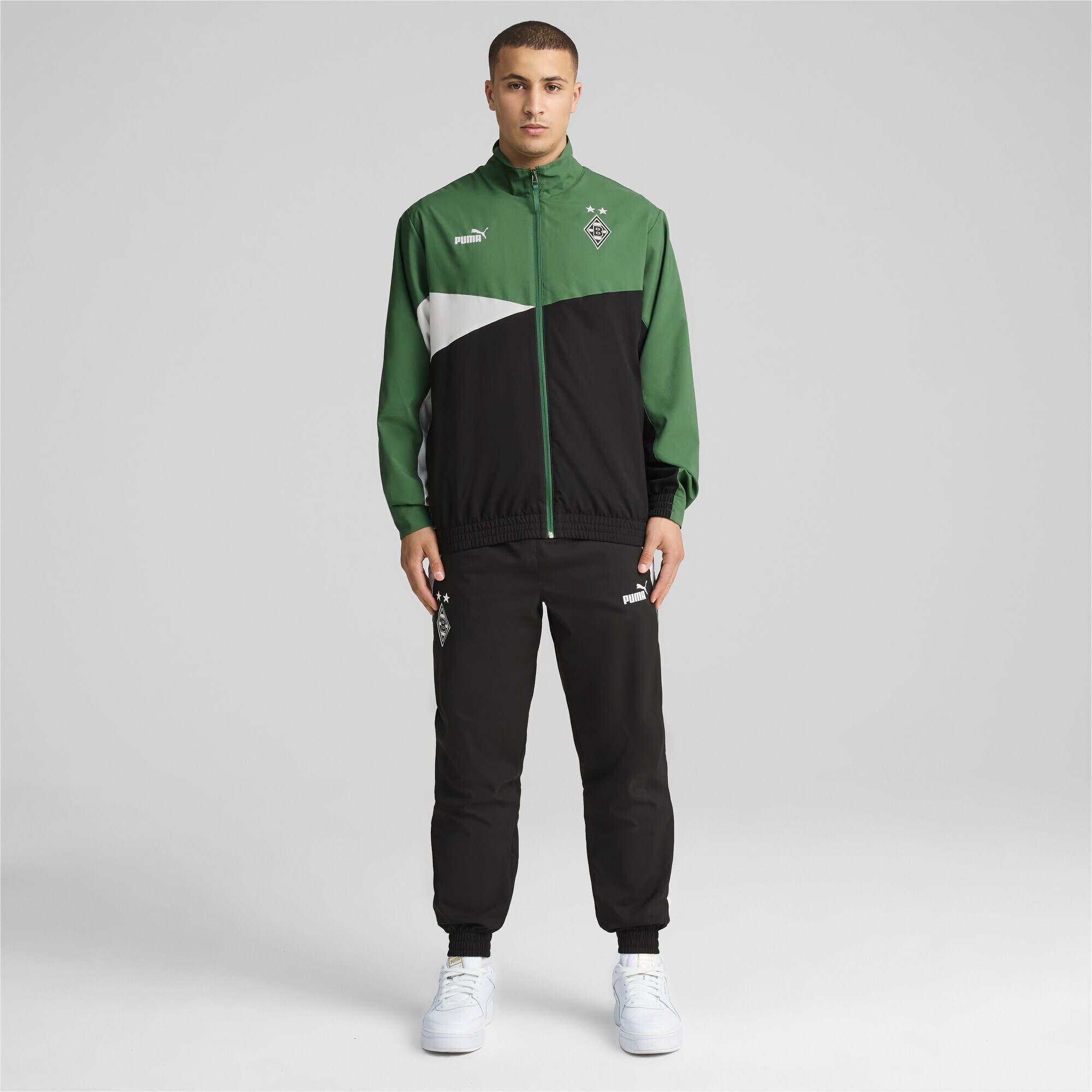 PUMA Trainingsjacke "Borussia Mönchengladbach Gewebte Jacke Herren" günstig online kaufen