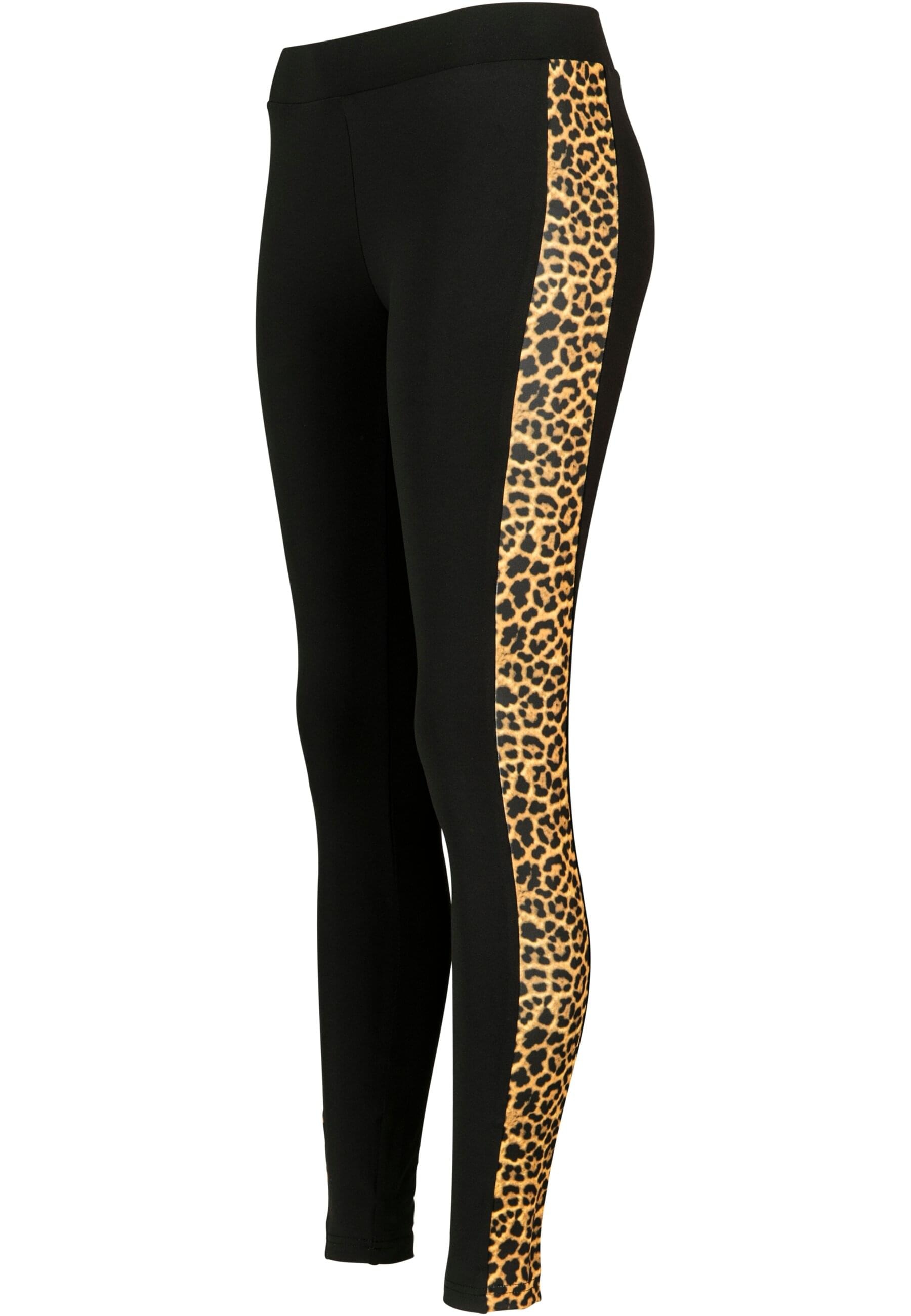 URBAN CLASSICS Leggings »Urban Classics Damen Ladies Side Striped Pattern Leggings«, (1 tlg.)