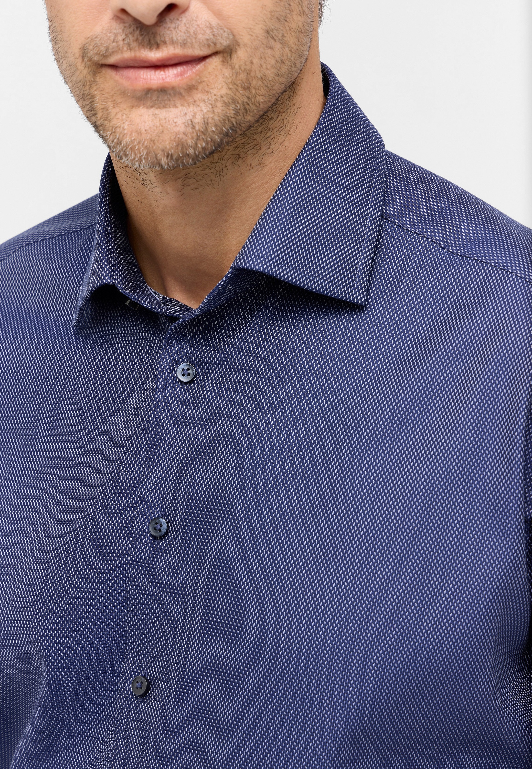 Eterna Langarmhemd »MODERN FIT« NON IRON (bügelfrei)