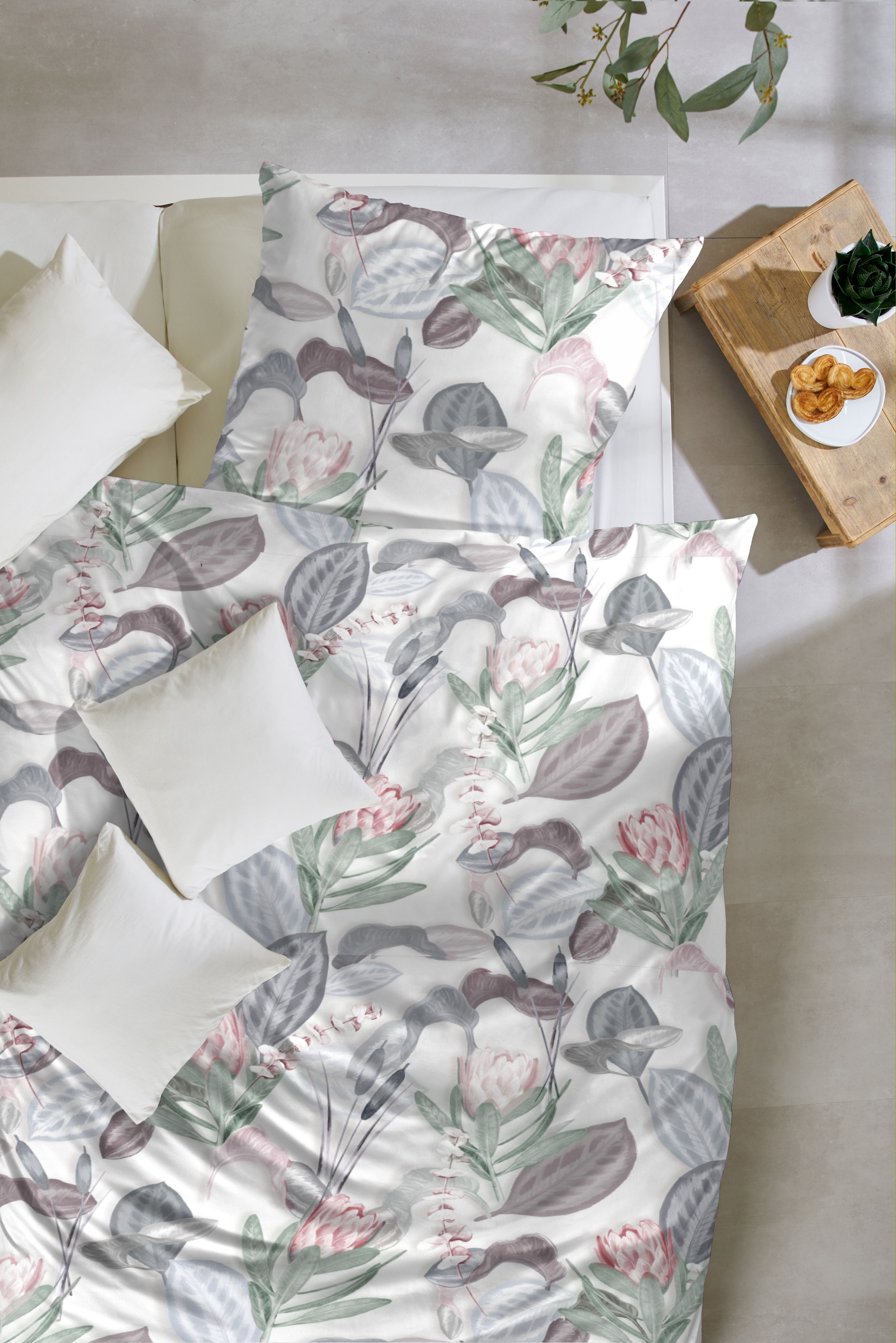 Primera Bettwäsche "Satin Bettwäsche "Protea"" günstig online kaufen