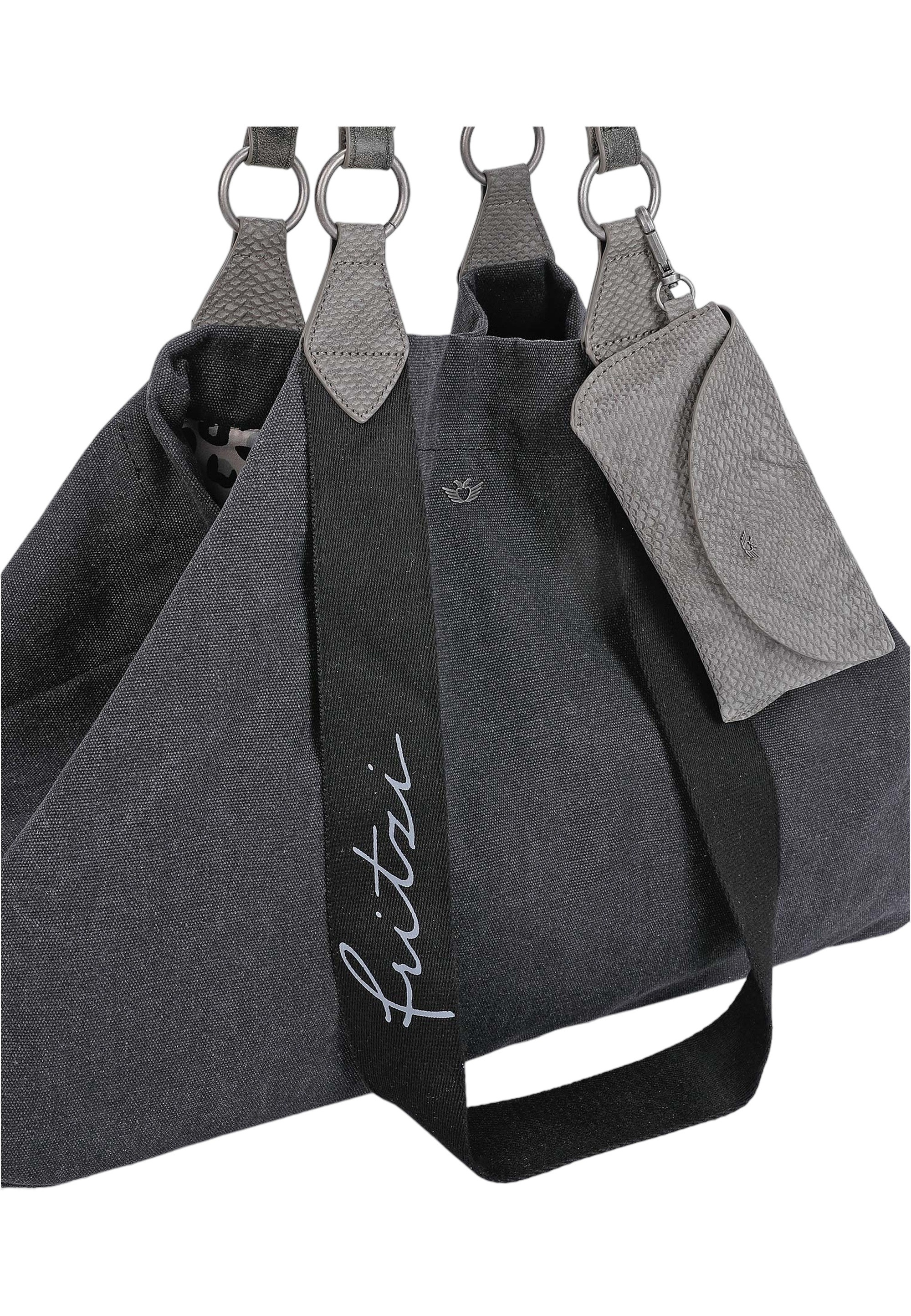 Fritzi aus Preußen Henkeltasche »Izzy«, aus veganen Materialien
