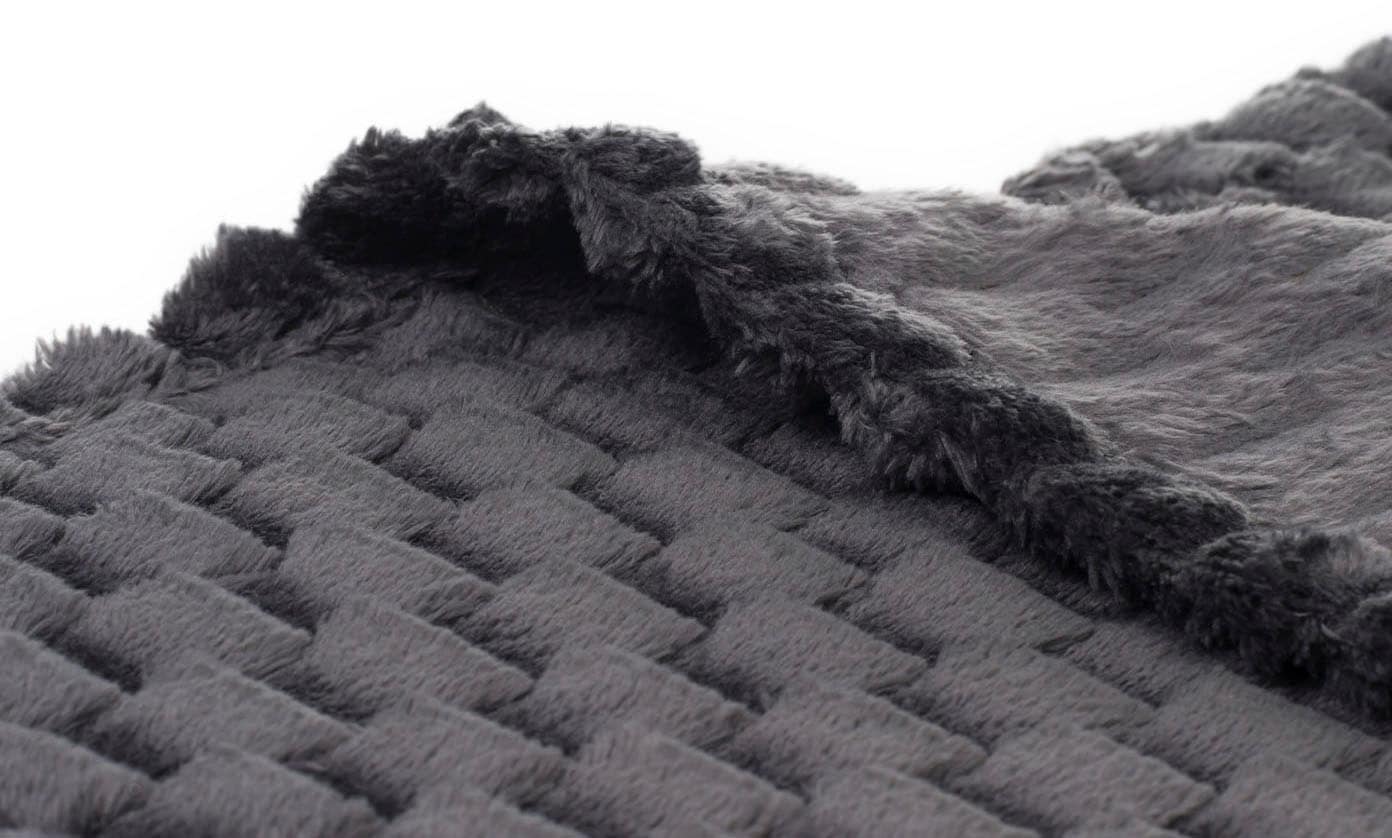Gözze Wohndecke »Decke 3D - Bubbles«, Jacquard gewebte Decke in 3D Optik