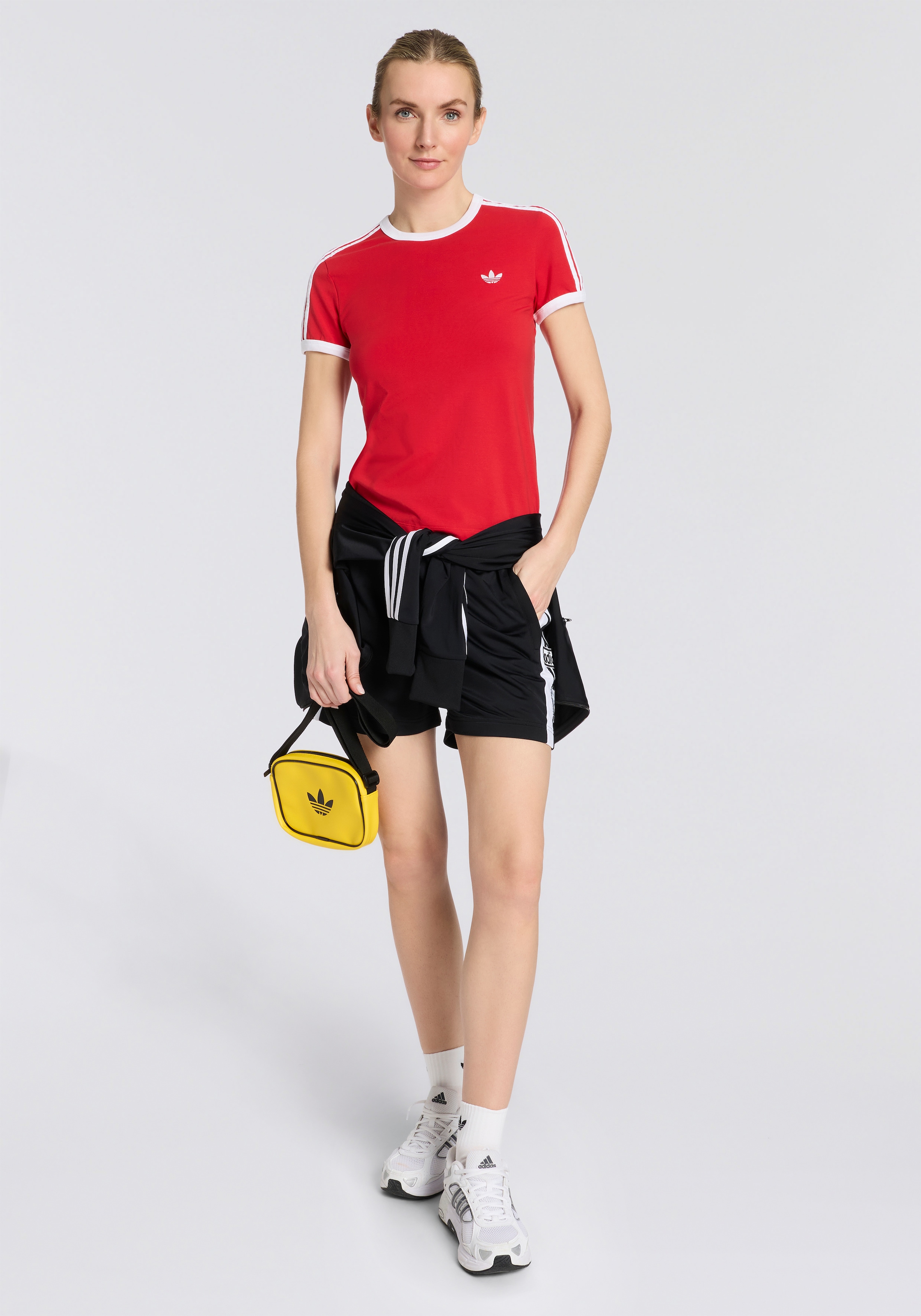 adidas Originals T-Shirt "3S TEE SLIM" sanft anliegende Passform, ohne Vers günstig online kaufen