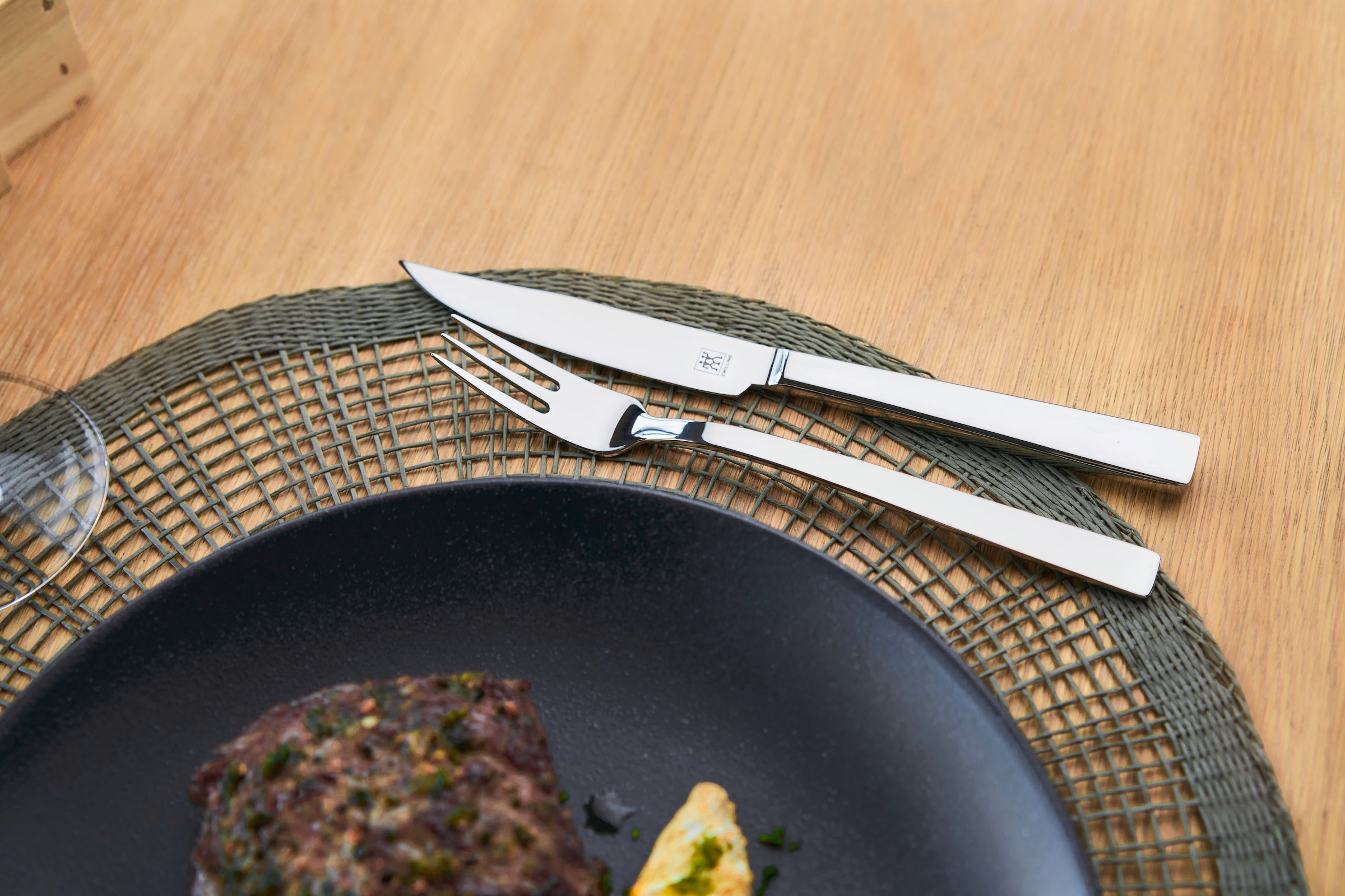 Zwilling Steakbesteck »Specials«, (Set, 12 tlg.), 18/10 Edelstahl, Rostfrei, Poliert, für bis zu sechs Personen