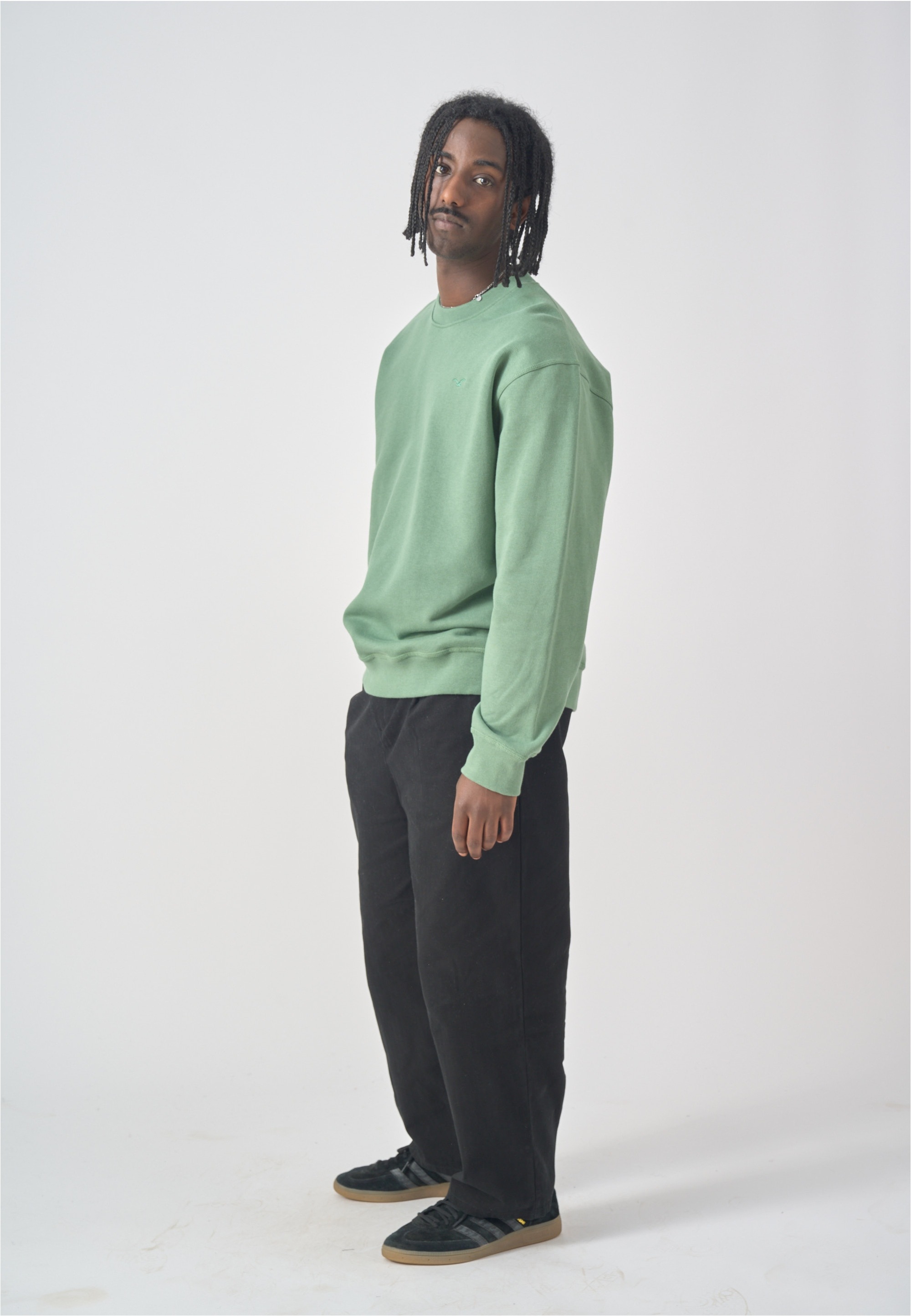 Cleptomanicx Sweatshirt »Ligull Boxy«, mit kleiner Möwenstickerei